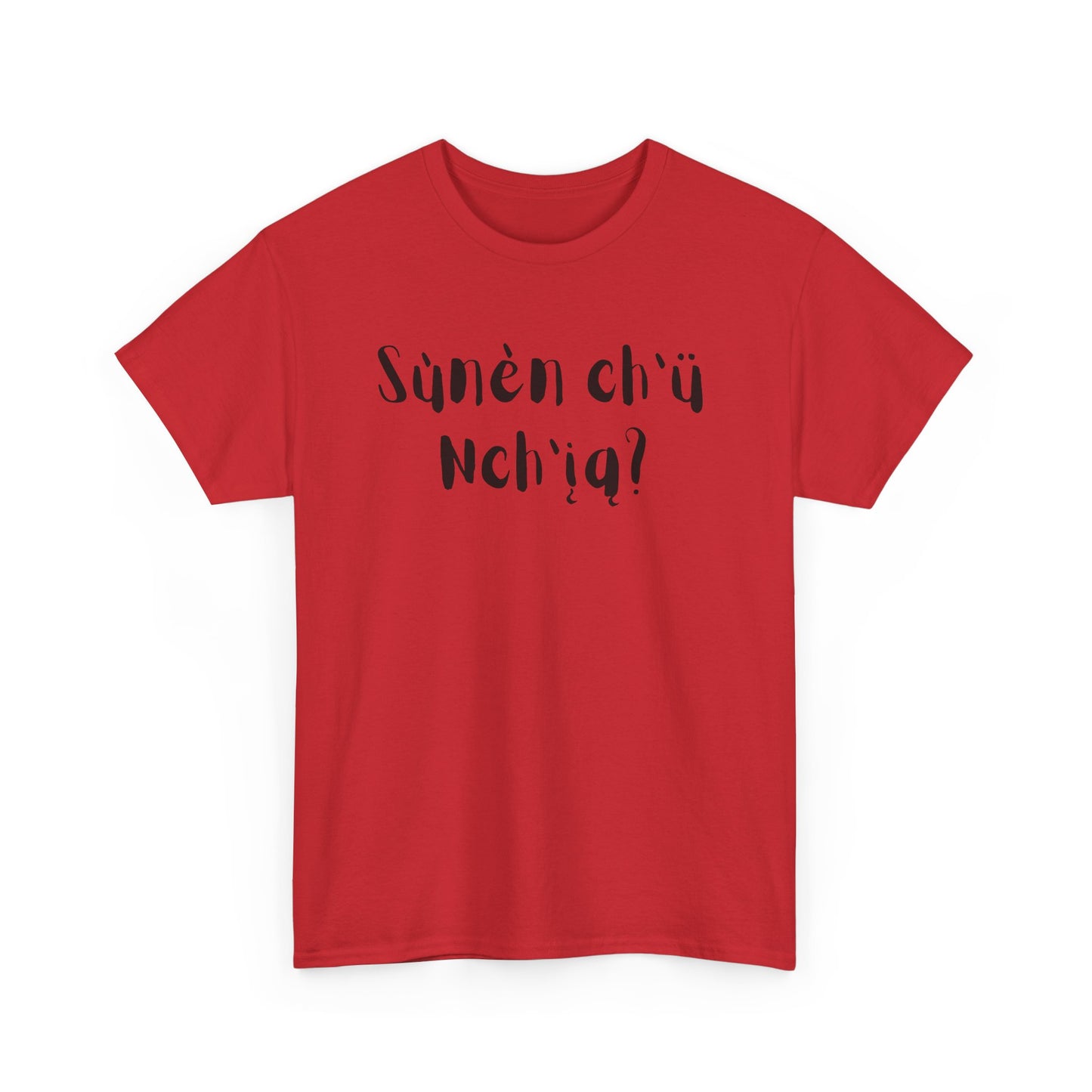 "Got Bannock?" Tee Back Font
