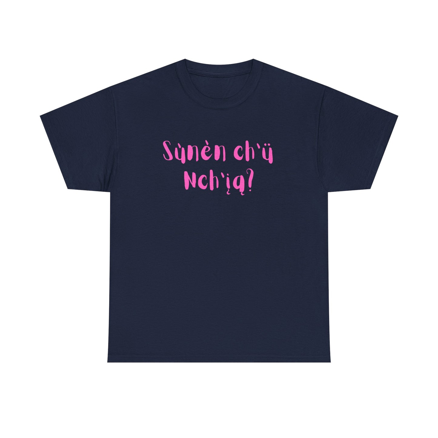 "Got Bannock?" Tee Pink Font