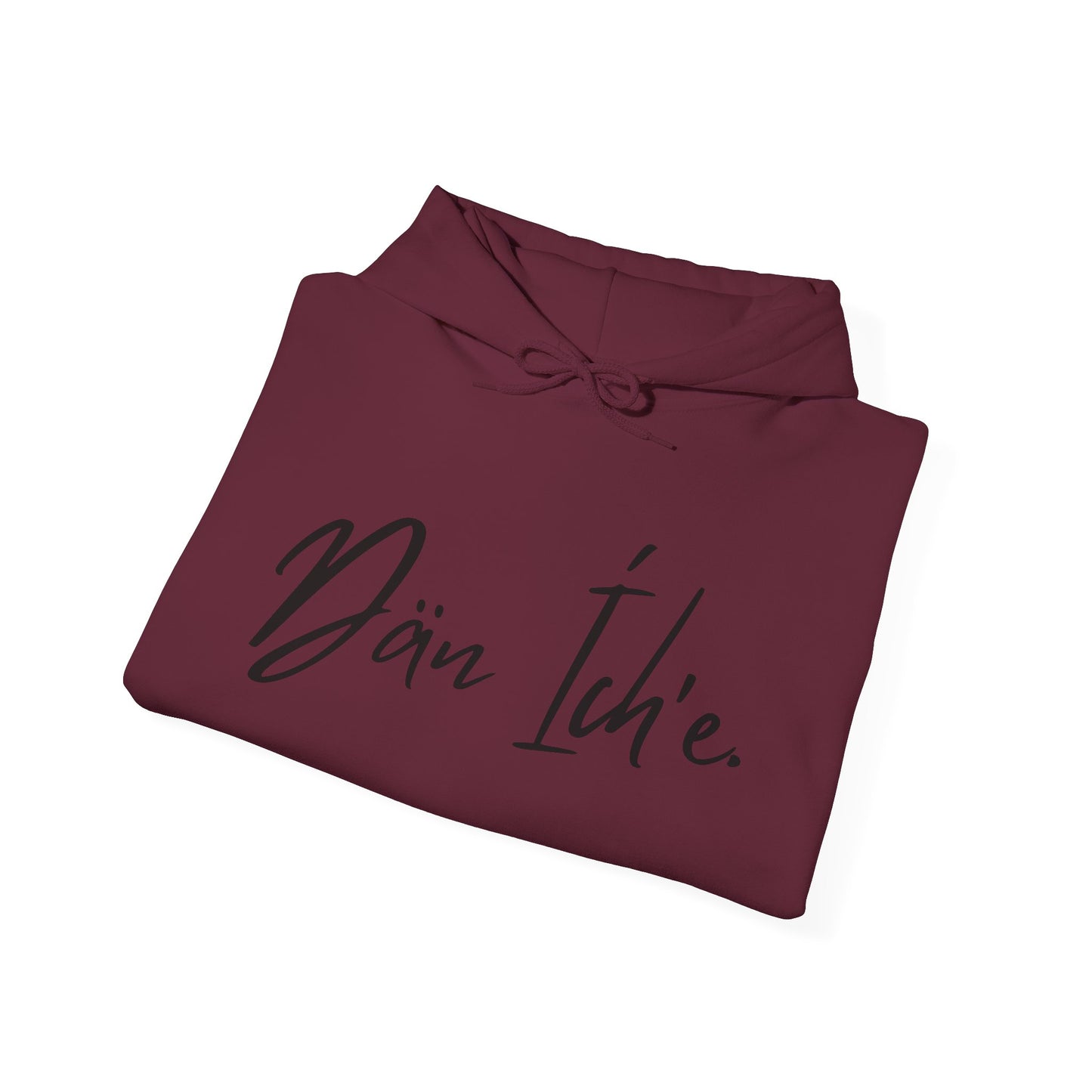 "I am Dän" Red Flower Hoodie