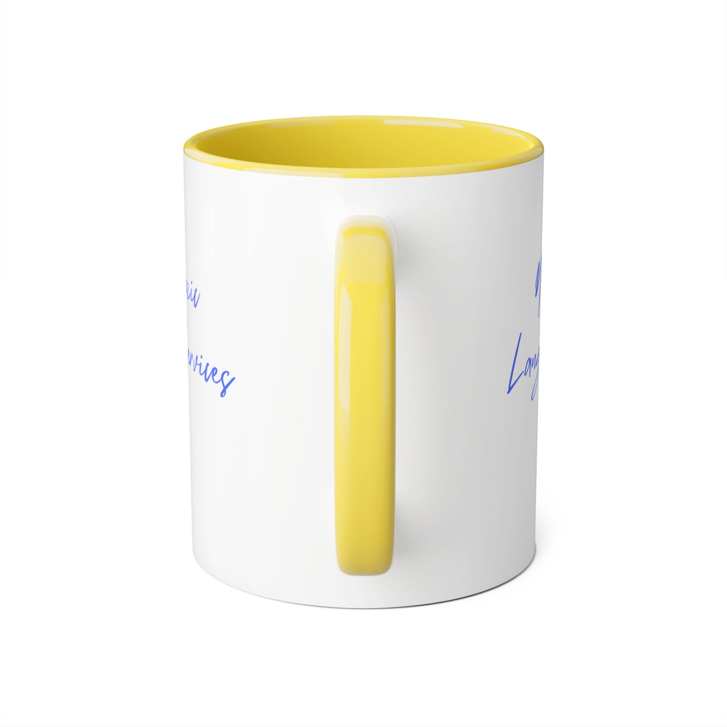 NPLS Colour Accent Mug Blue Font