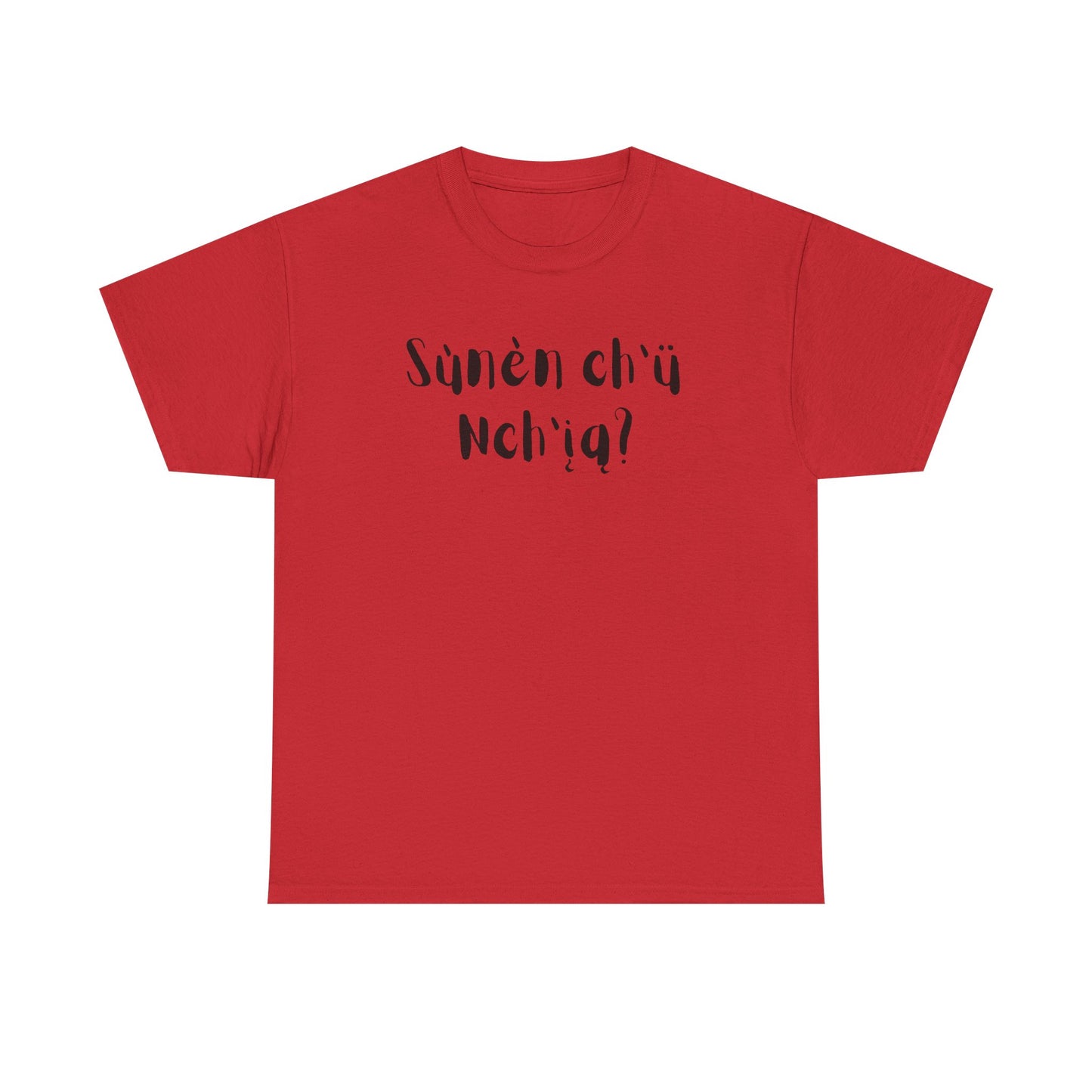 "Got Bannock?" Tee Back Font