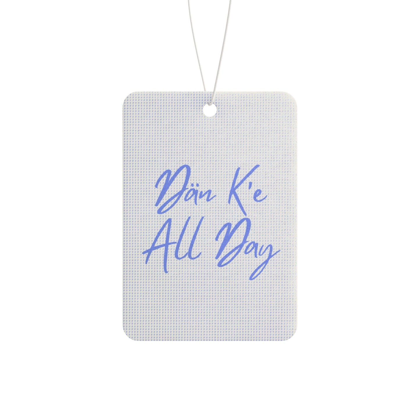 Dän K’e All Day Car Freshener Blue