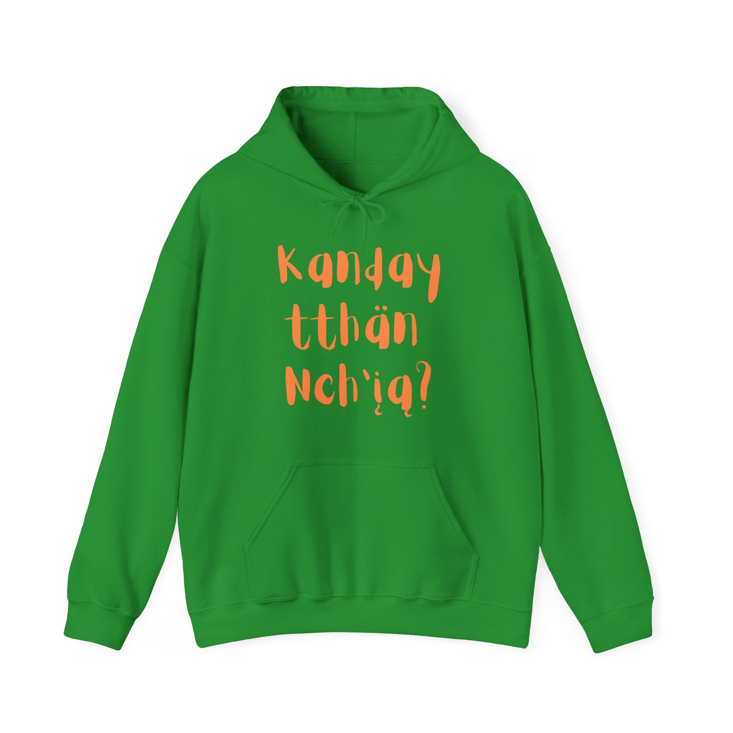 "Got Moose Meat?" Hoodie Orange Font