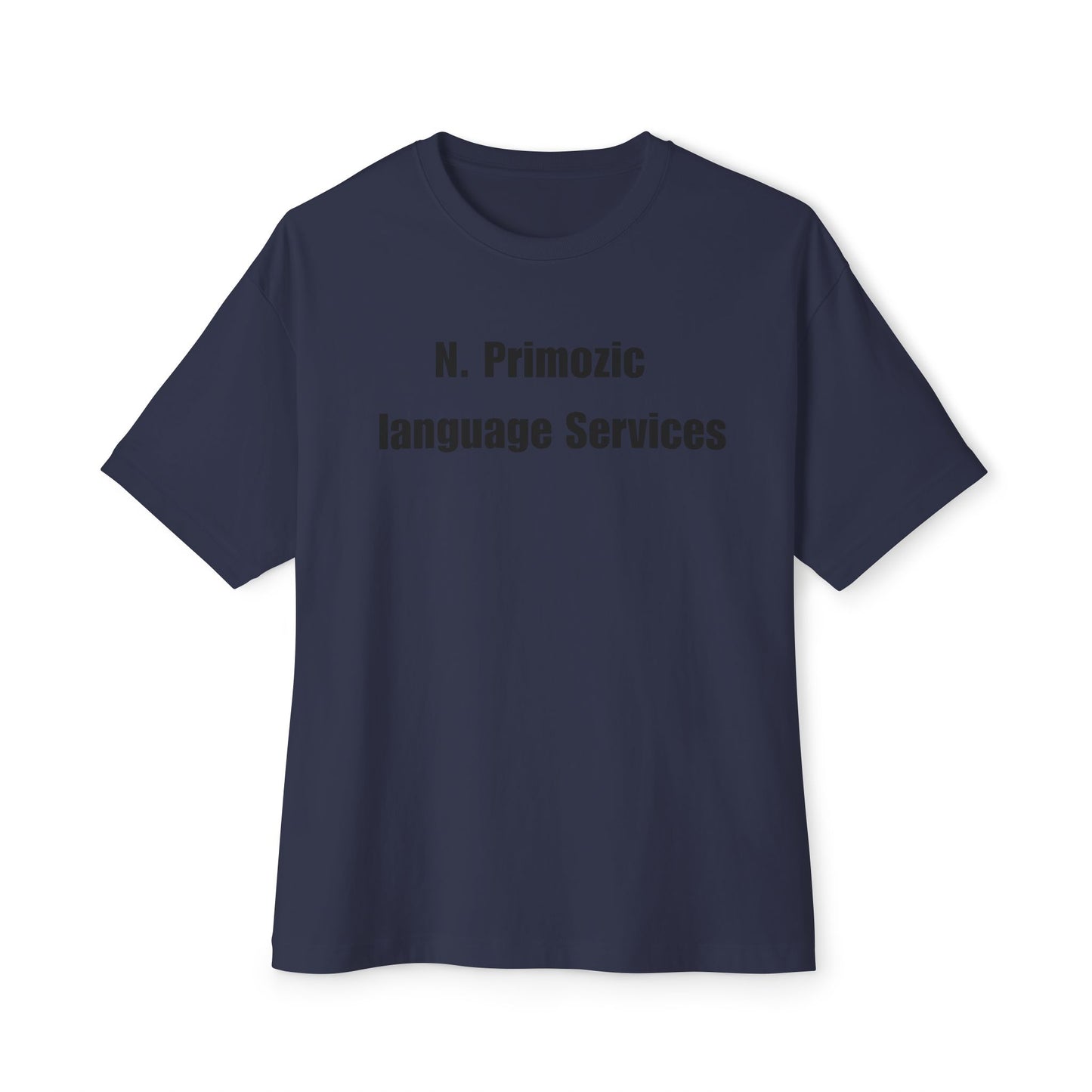 Bold NPLS Tee Black Font