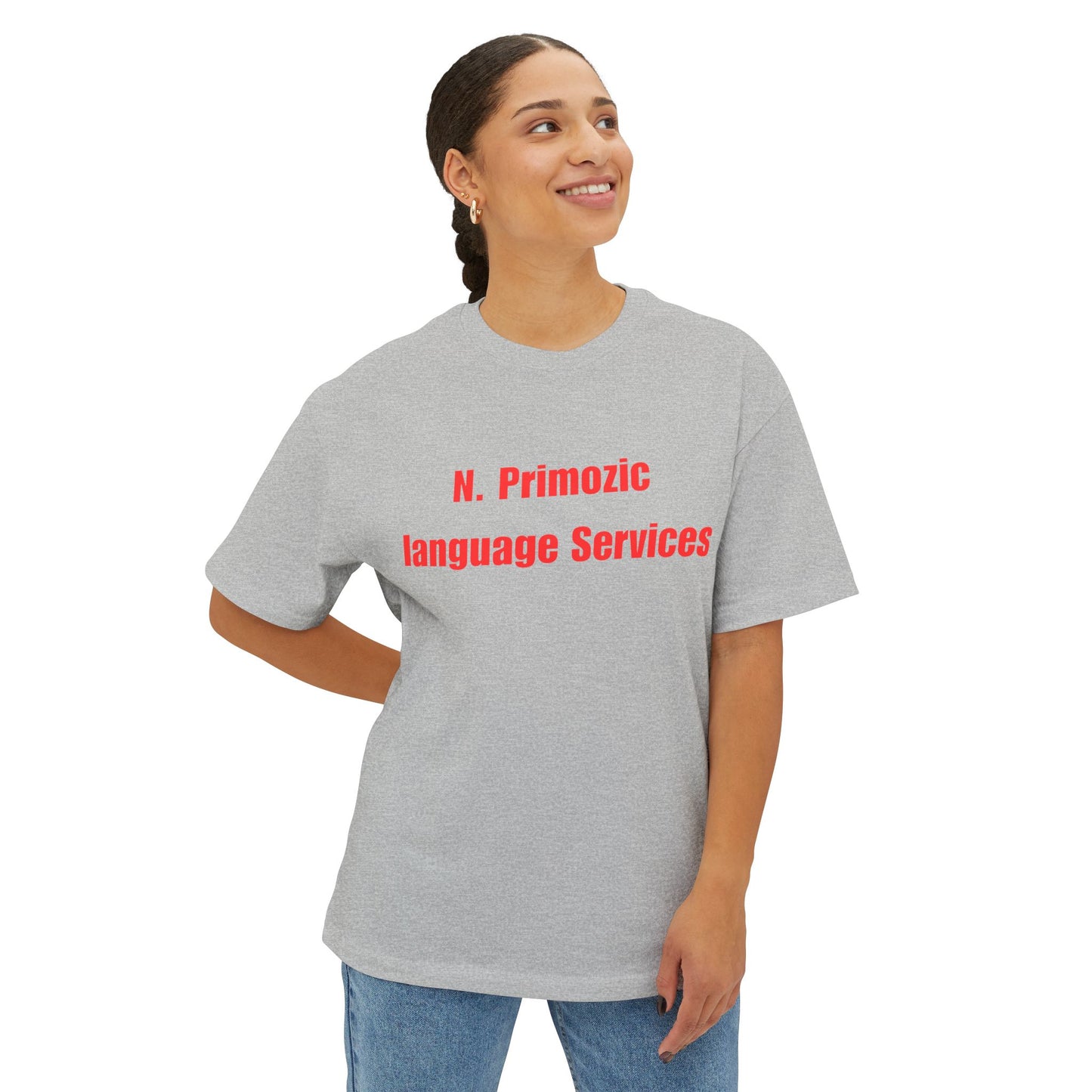 Bold NPLS Tee Red Font