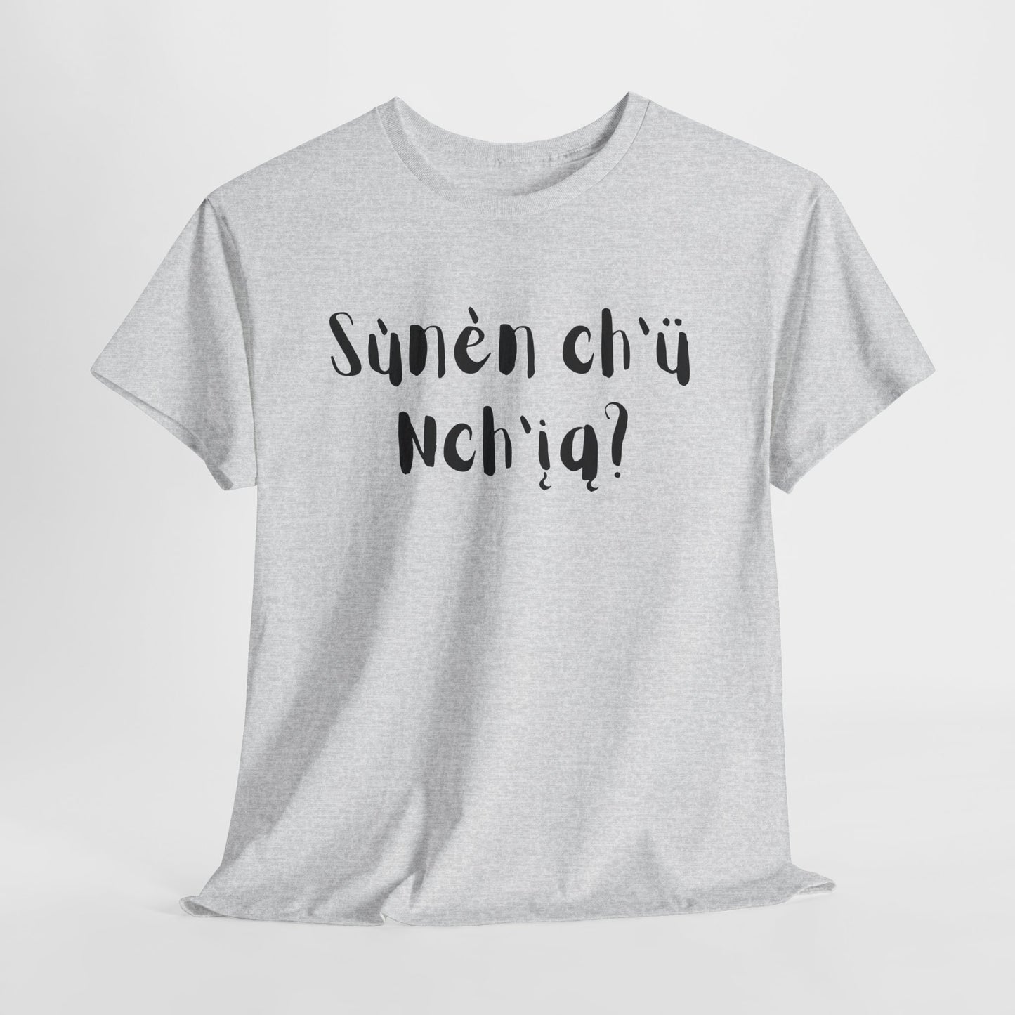 "Got Bannock?" Tee Back Font