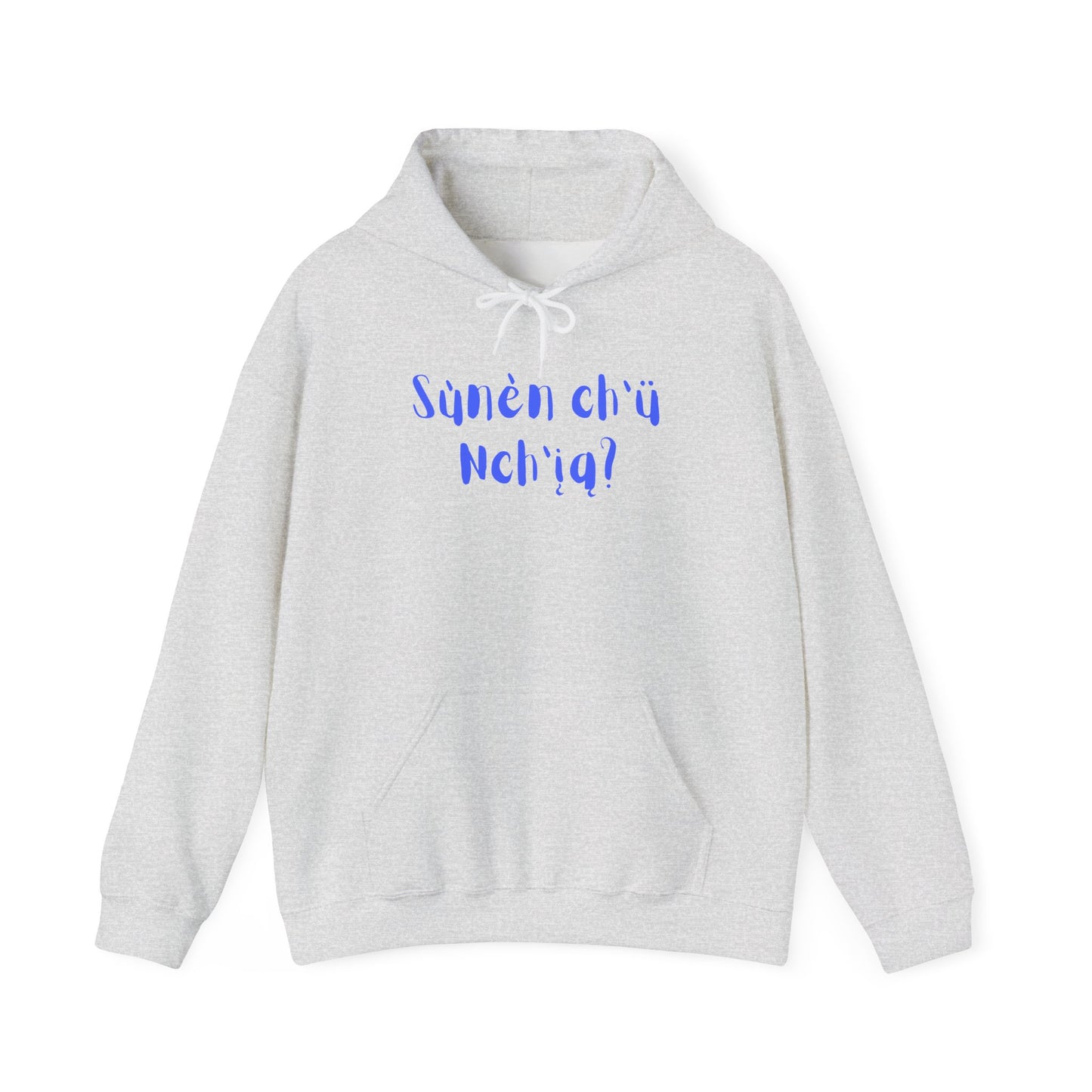 "Got Bannock?" Hoodie Blue Font