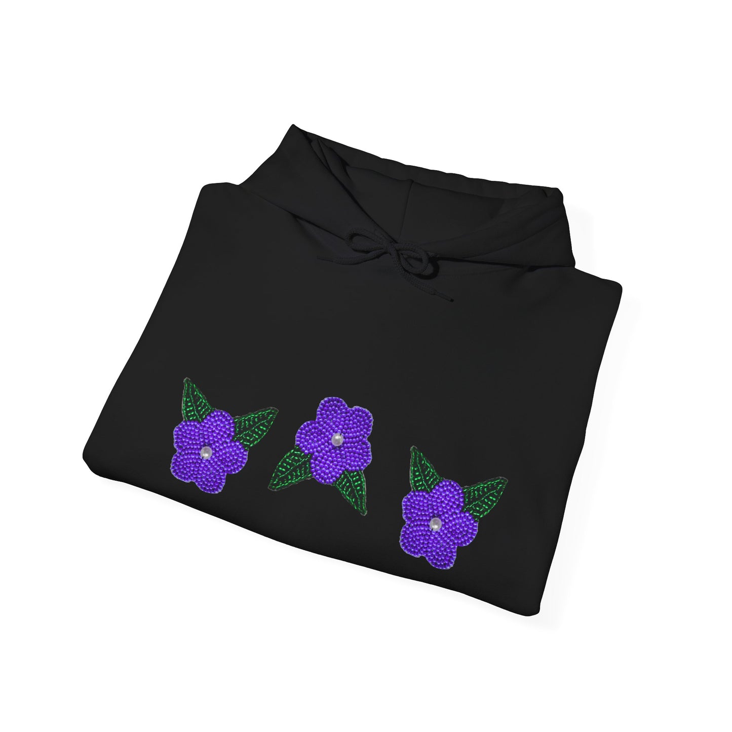 Nt’ąyą (Flower) NPLS Hoodie Purple