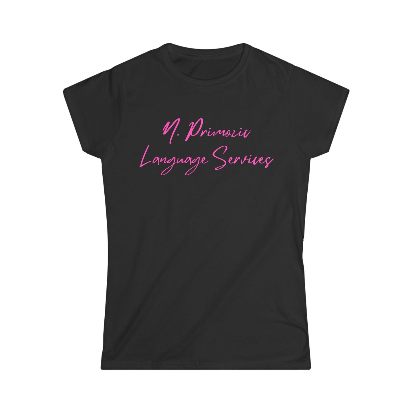 Pink N. Primozic Language Services Tee