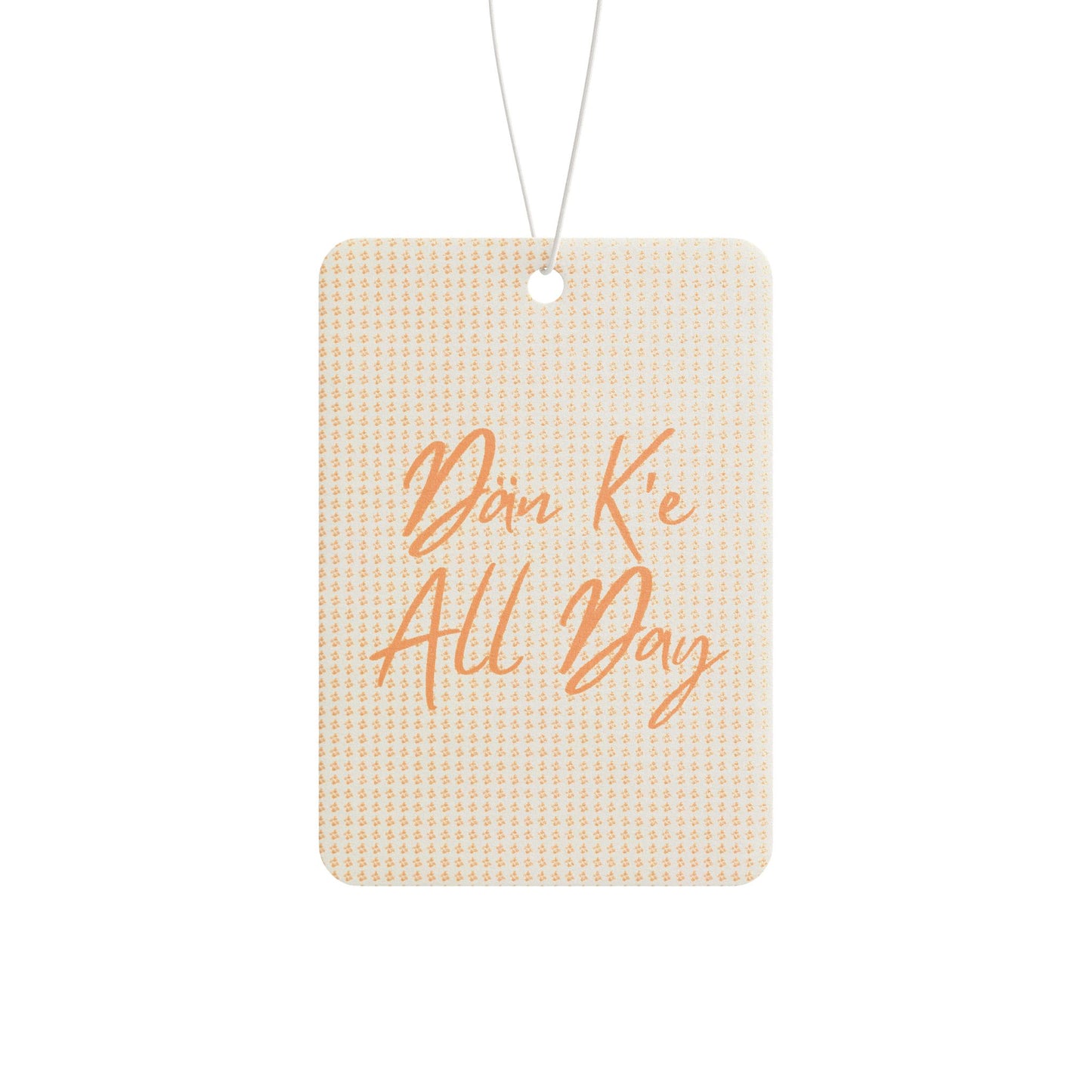 Dän K’e All Day Car Freshener Orange