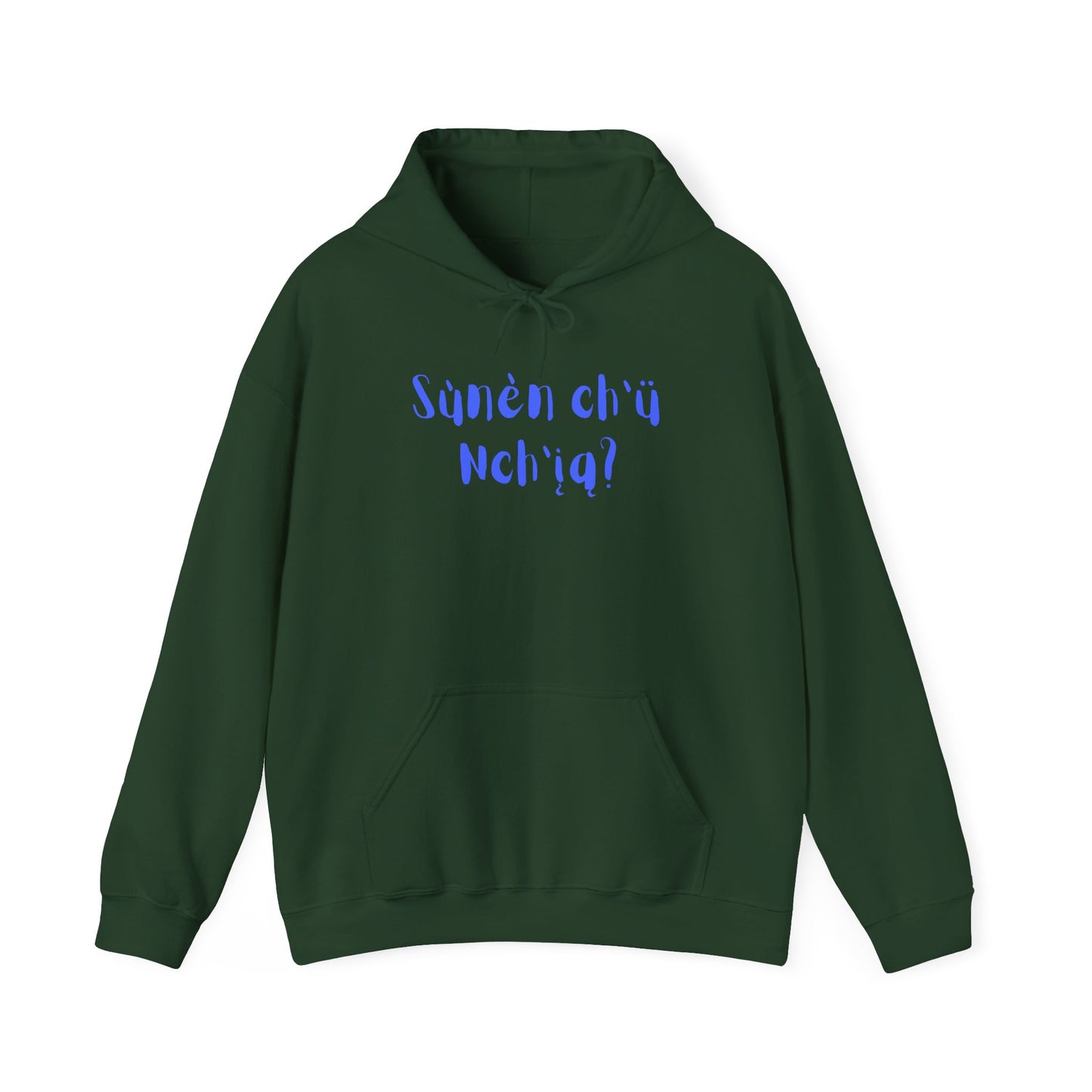 "Got Bannock?" Hoodie Blue Font
