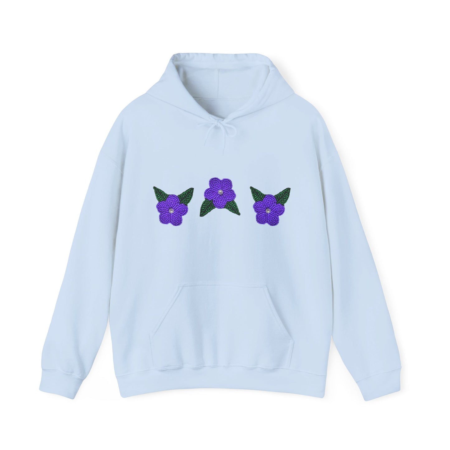 Nt’ąyą (Flower) NPLS Hoodie Purple