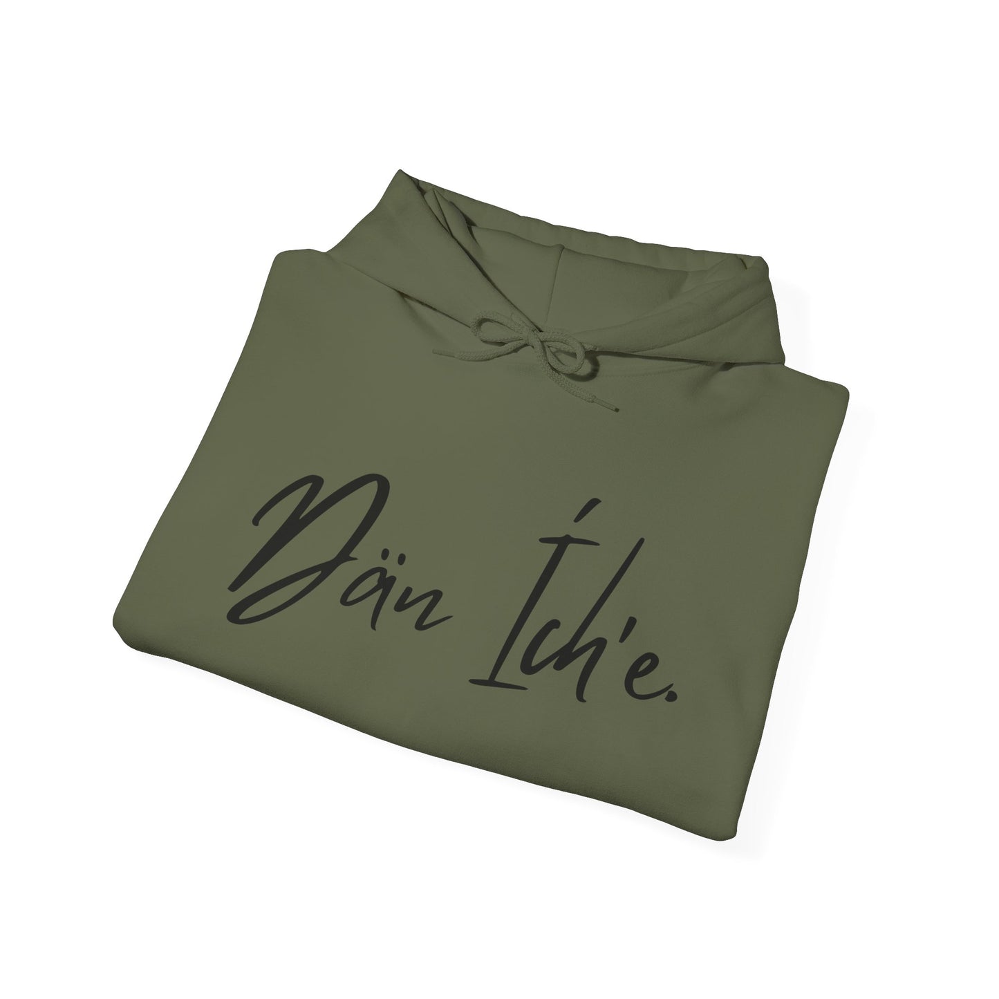 "I am Dän" Red Flower Hoodie
