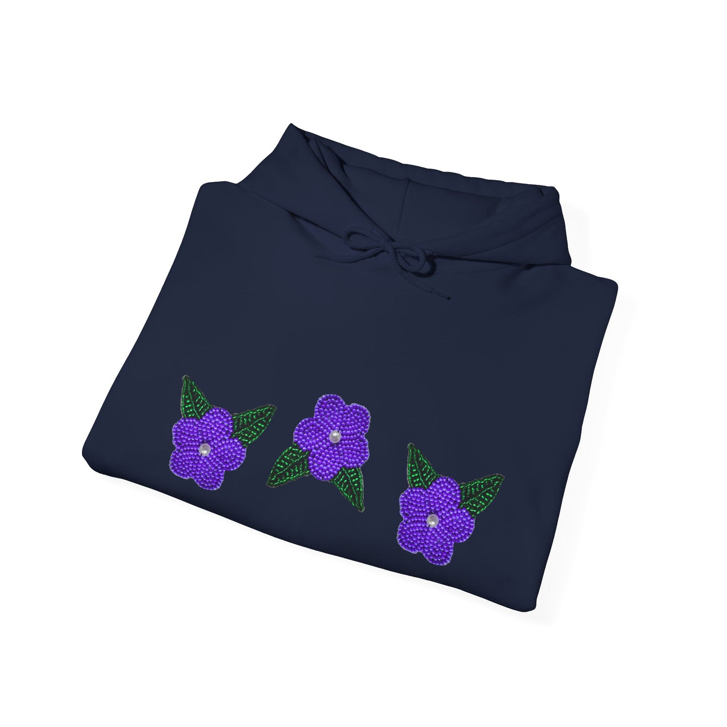 Nt’ąyą (Flower) NPLS Hoodie Purple