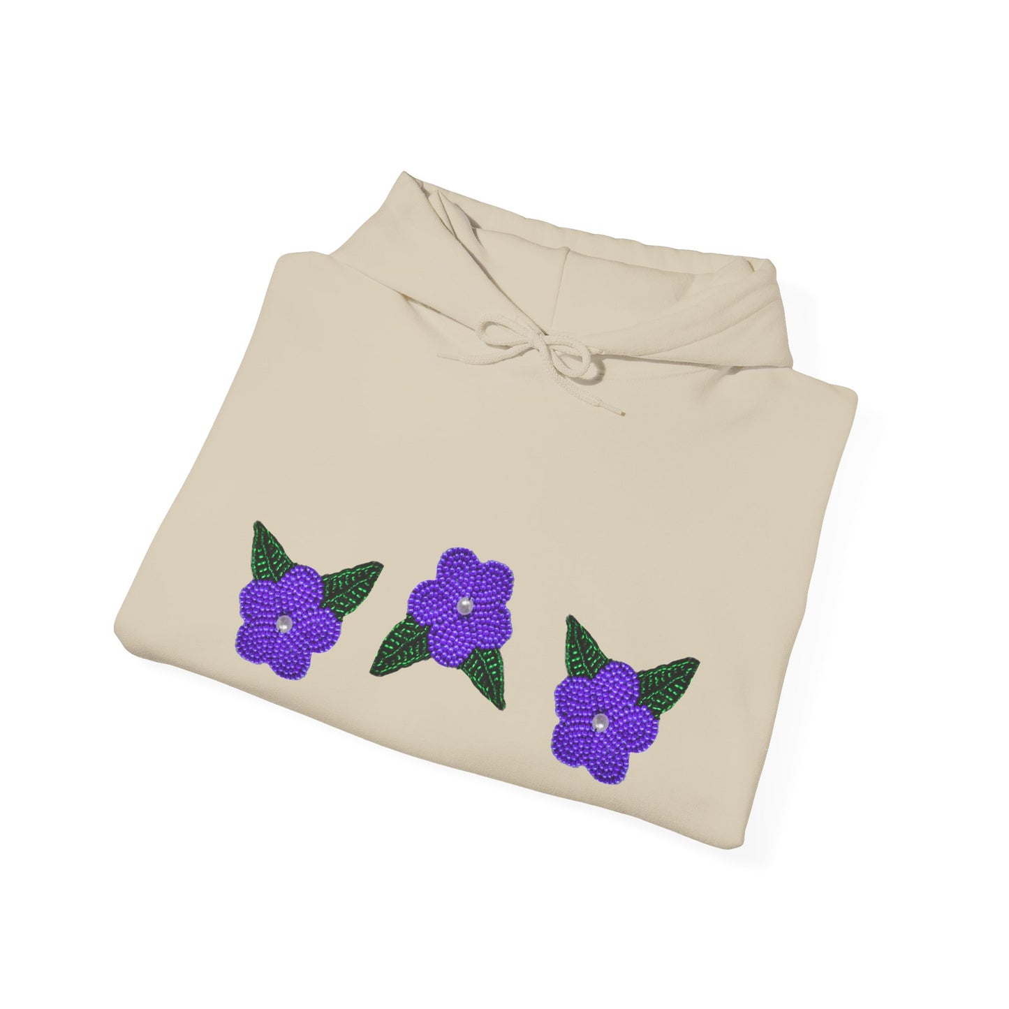 Nt’ąyą (Flower) NPLS Hoodie Purple