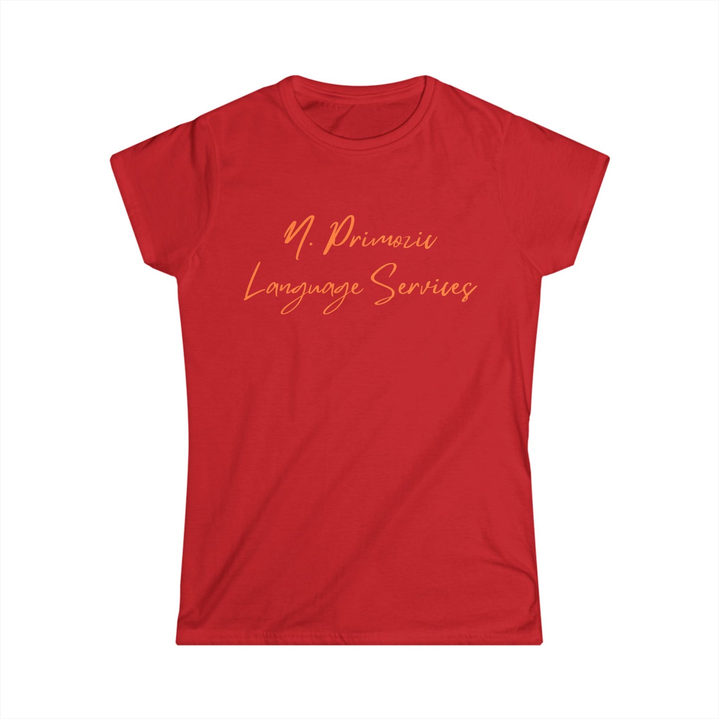 Orange N. Primozic Language Services Tee
