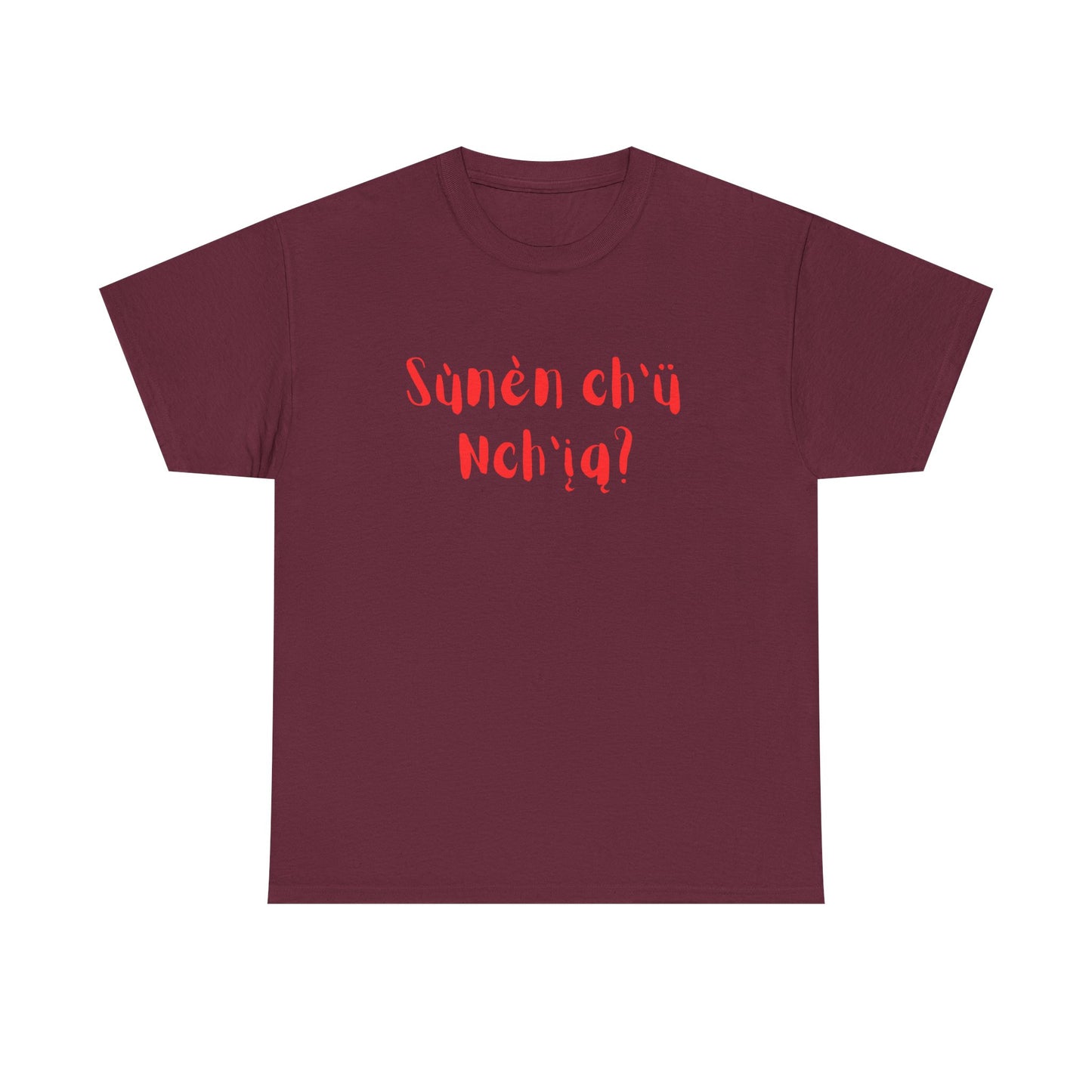 "Got Bannock?" Tee Red Font