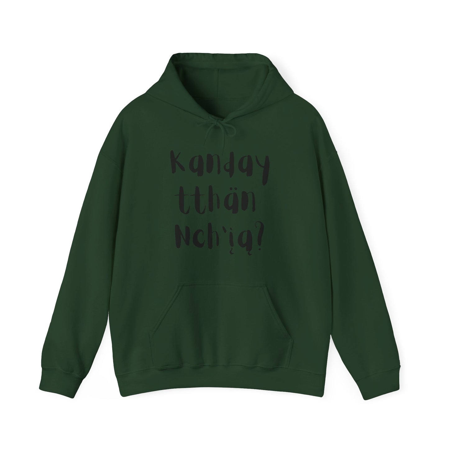 "Got Moose Meat?" Hoodie Black Font