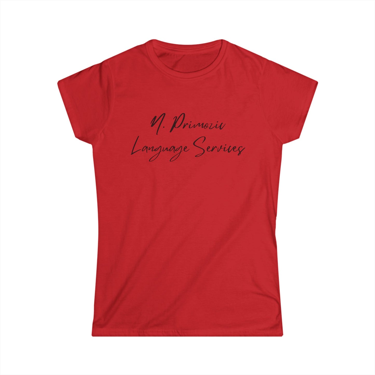Black N. Primozic Language Services Tee