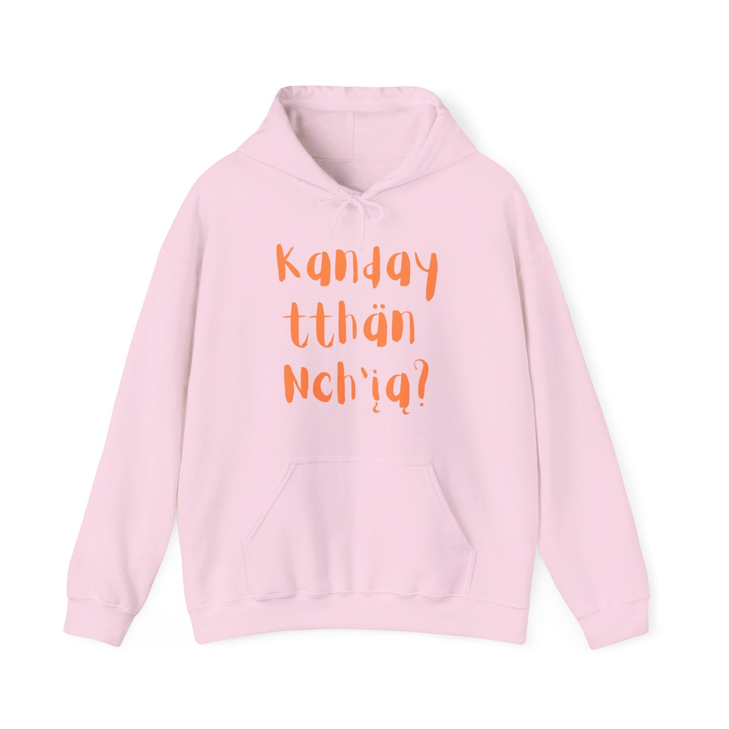 "Got Moose Meat?" Hoodie Orange Font