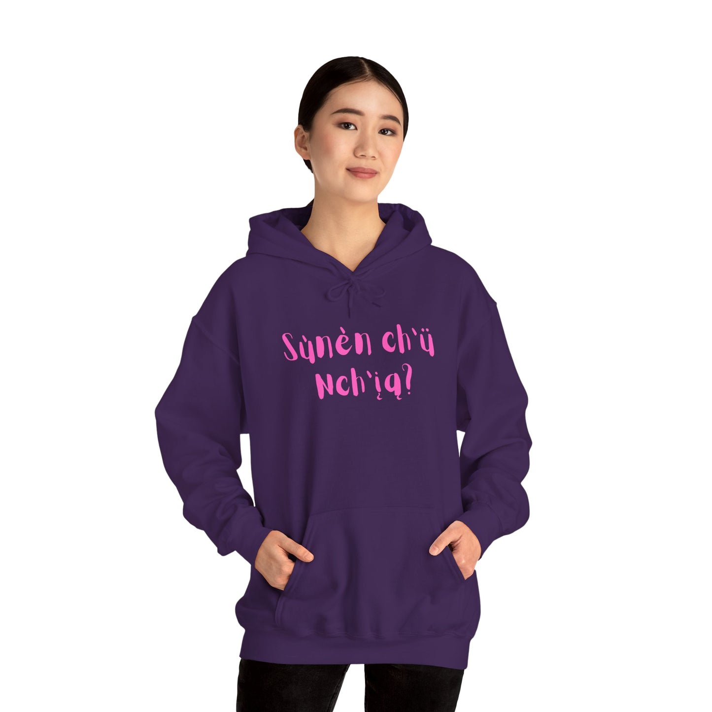 "Got Bannock?" Hoodie Pink Font