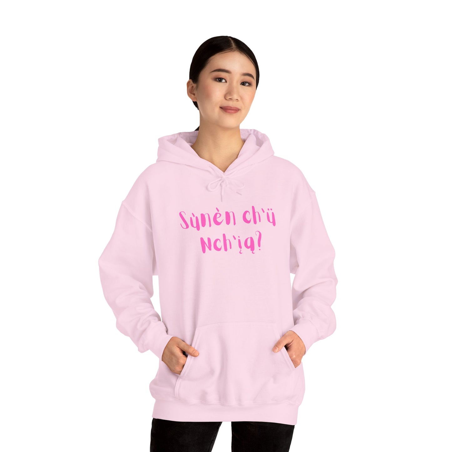 "Got Bannock?" Hoodie Pink Font