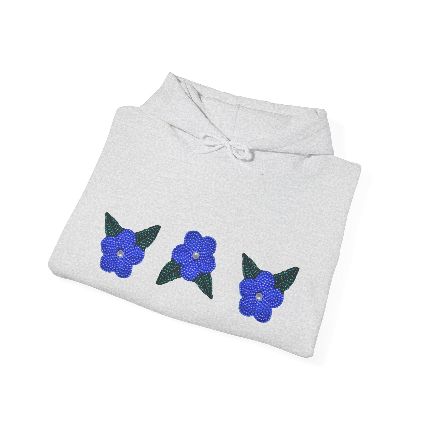 Nt’ąyą (Flower) NPLS Hoodie Blue