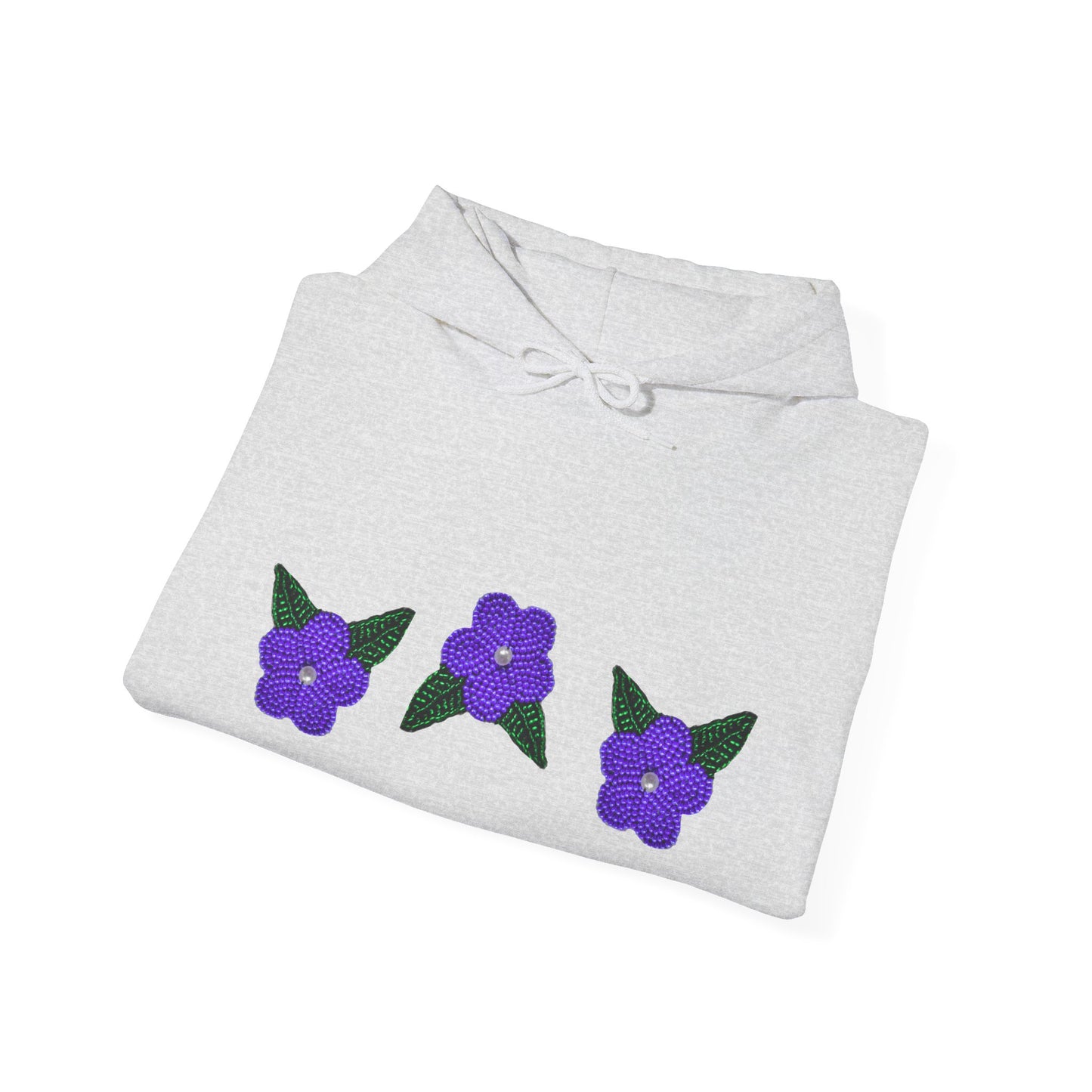 Nt’ąyą (Flower) NPLS Hoodie Purple