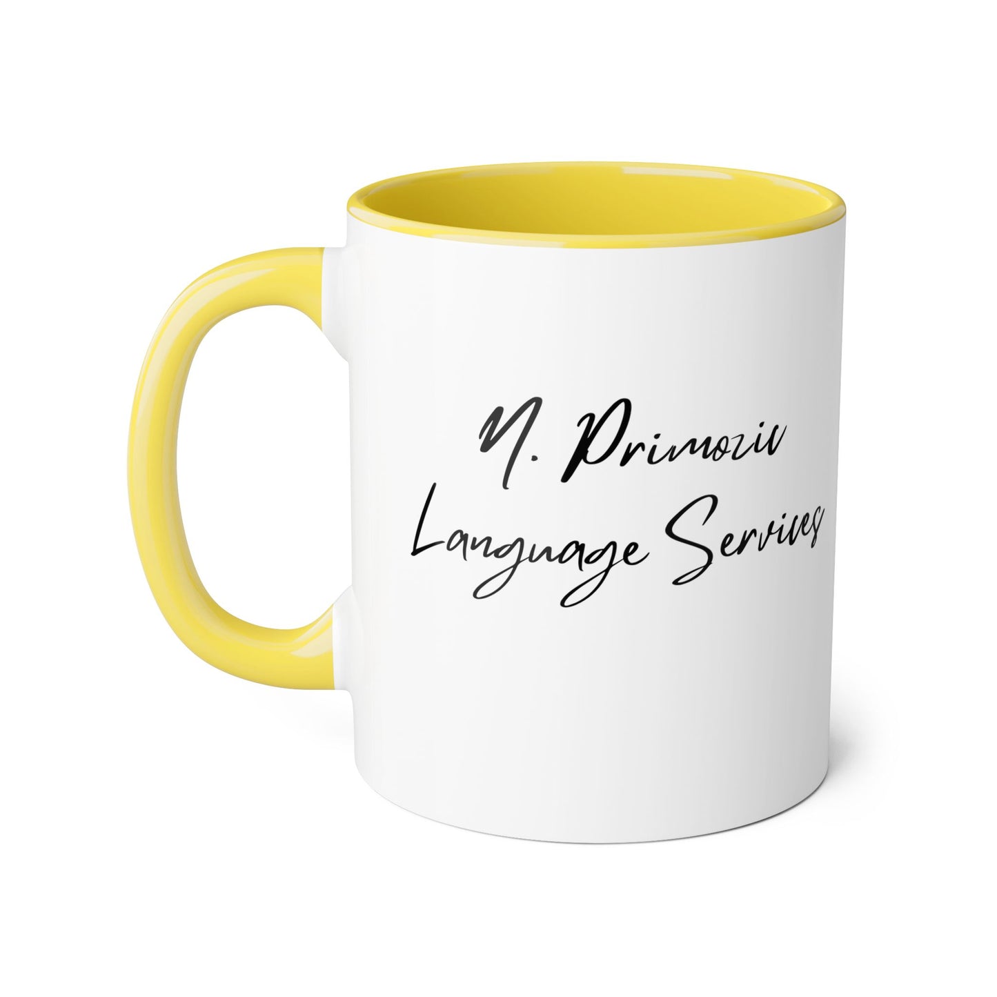 NPLS Accent Colour Mug Black Font