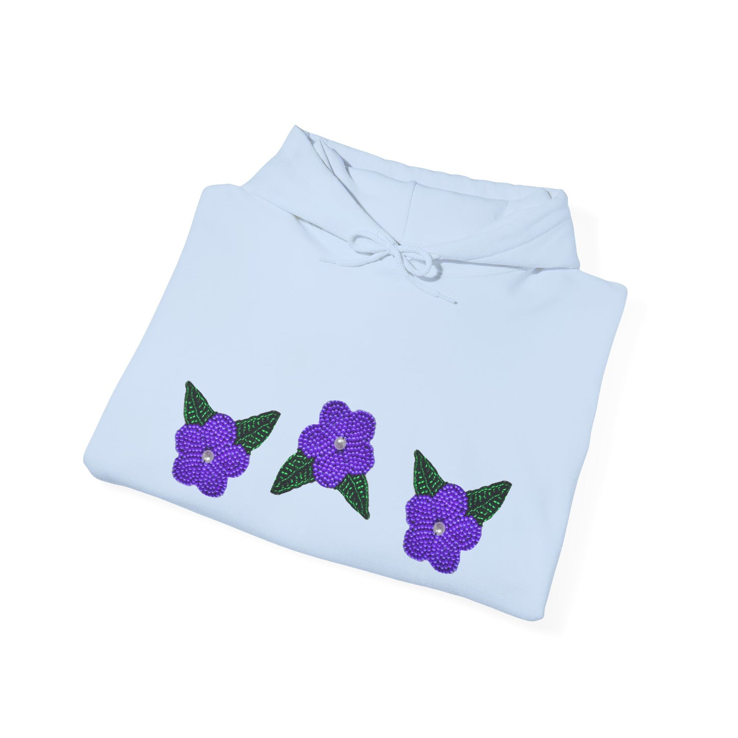 Nt’ąyą (Flower) NPLS Hoodie Purple