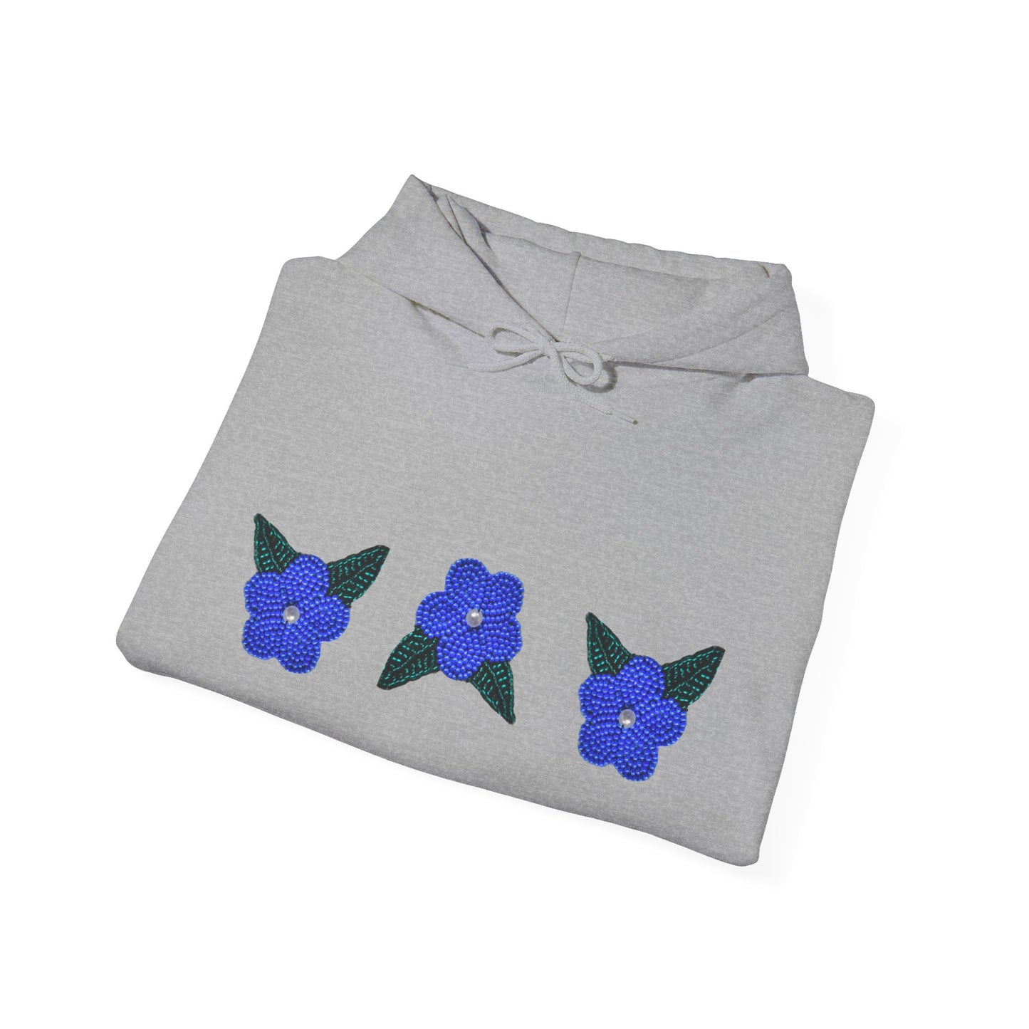 Nt’ąyą (Flower) NPLS Hoodie Blue
