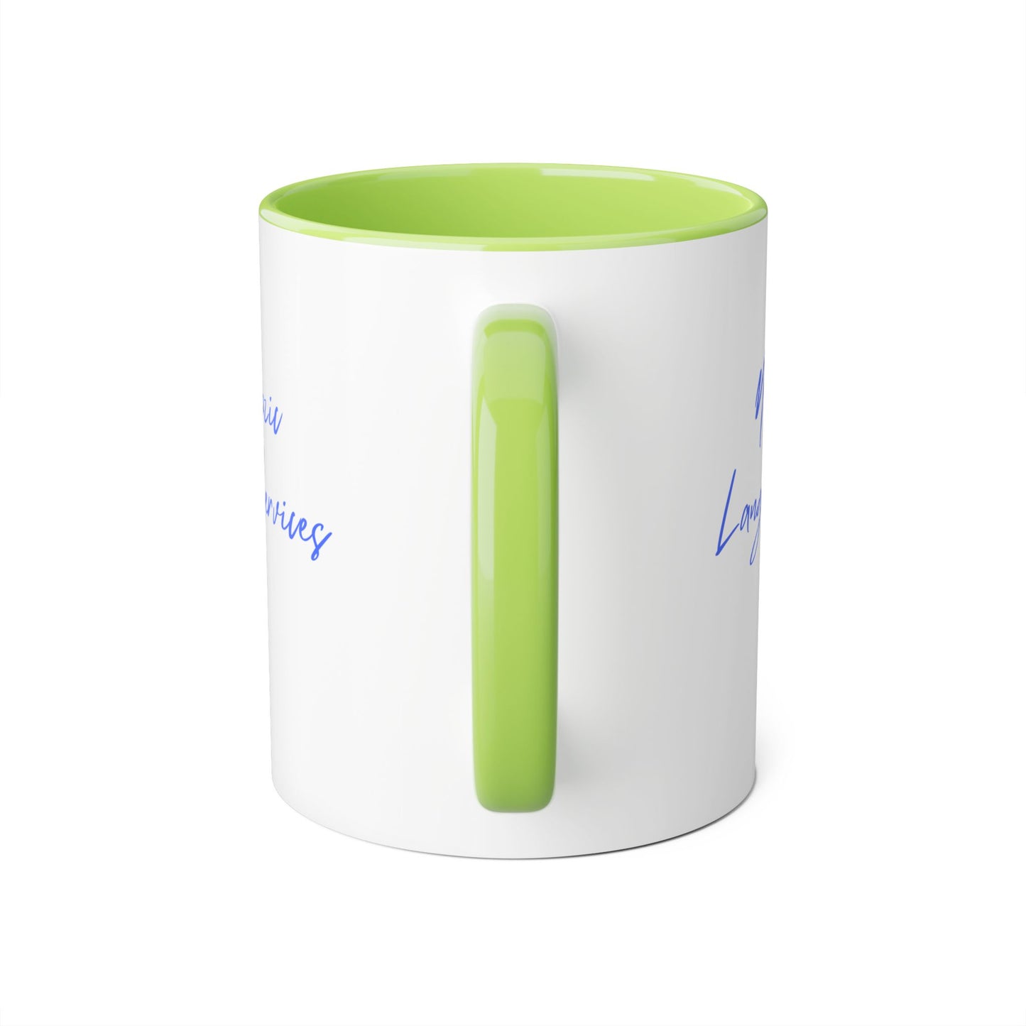 NPLS Colour Accent Mug Blue Font