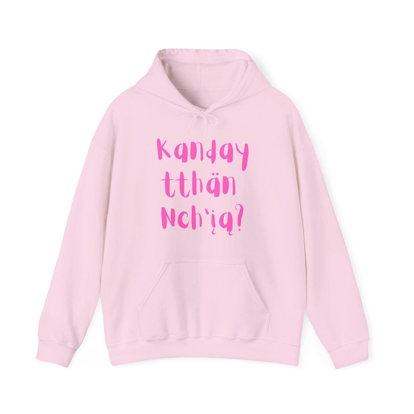 "Got Moose Meat?" Hoodie Pink Font