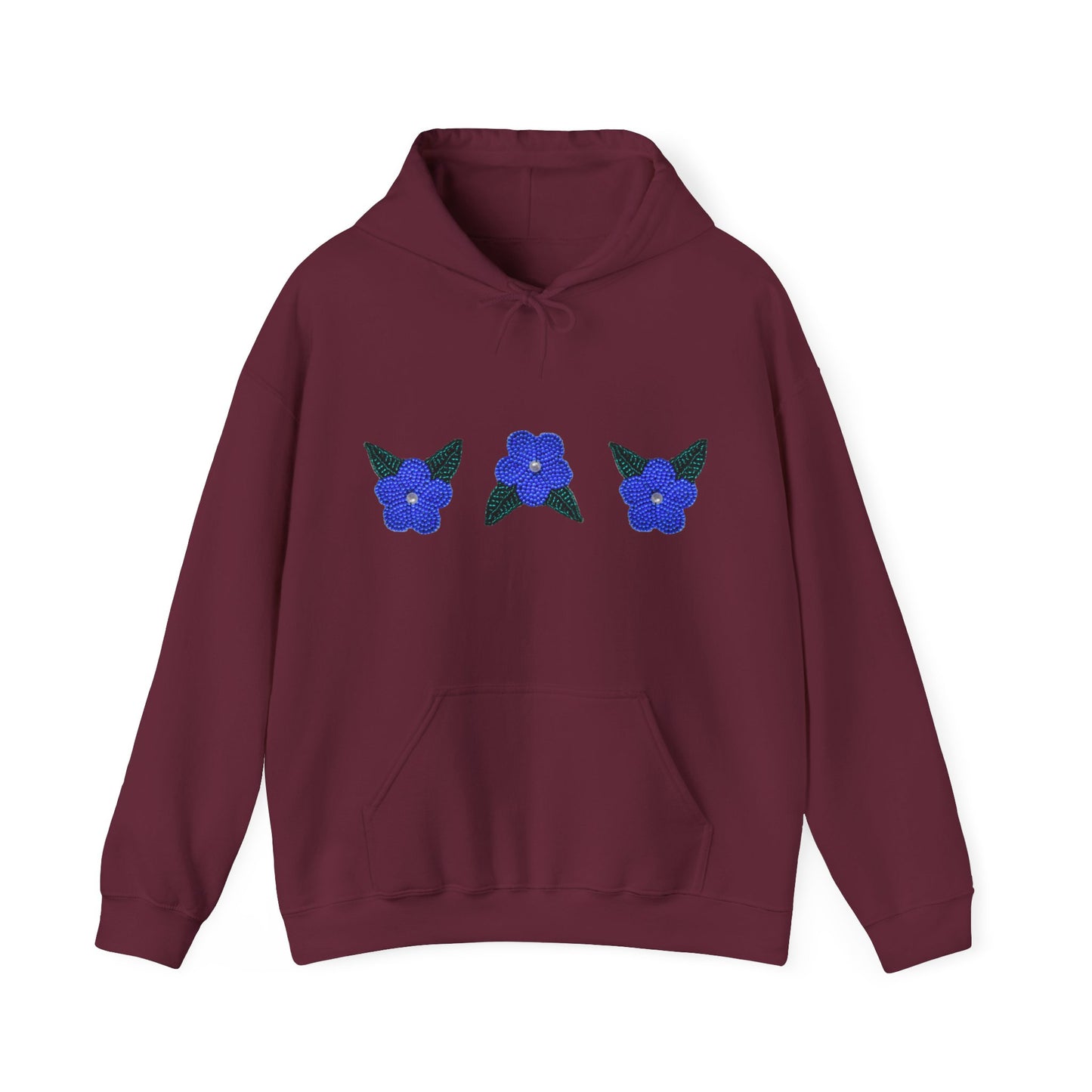 Nt’ąyą (Flower) NPLS Hoodie Blue