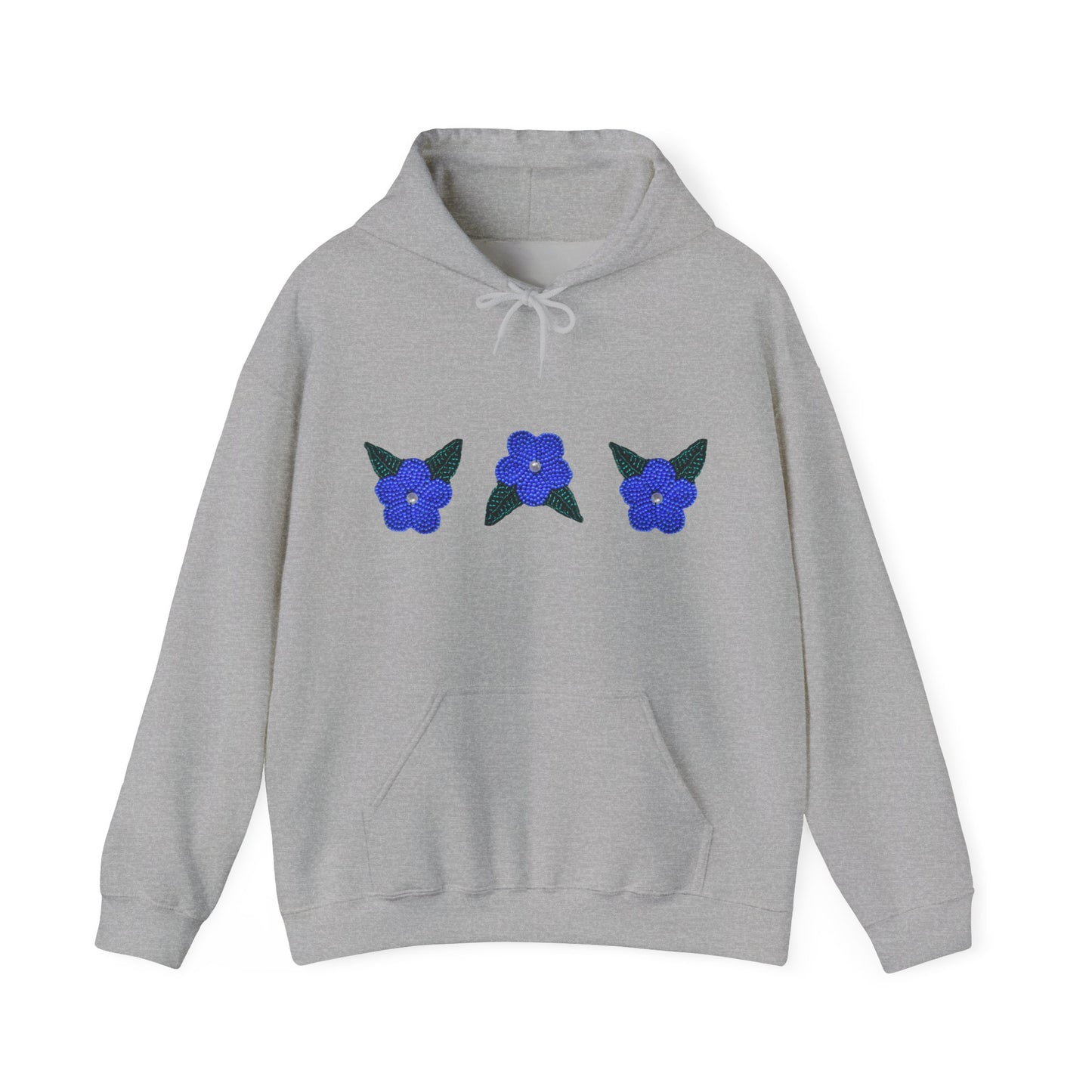 Nt’ąyą (Flower) NPLS Hoodie Blue