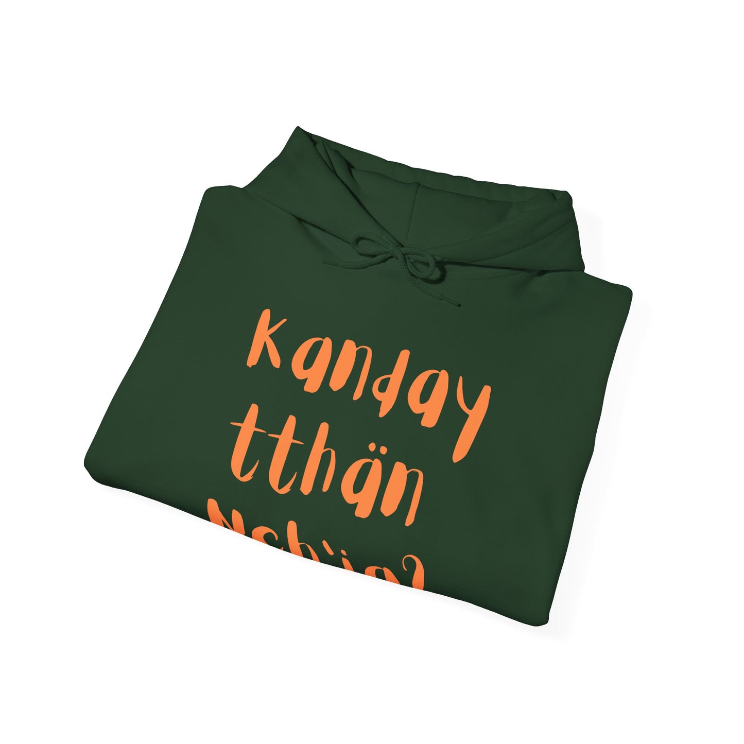 "Got Moose Meat?" Hoodie Orange Font