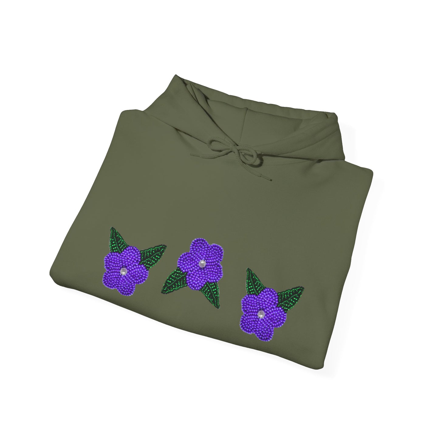 Nt’ąyą (Flower) NPLS Hoodie Purple