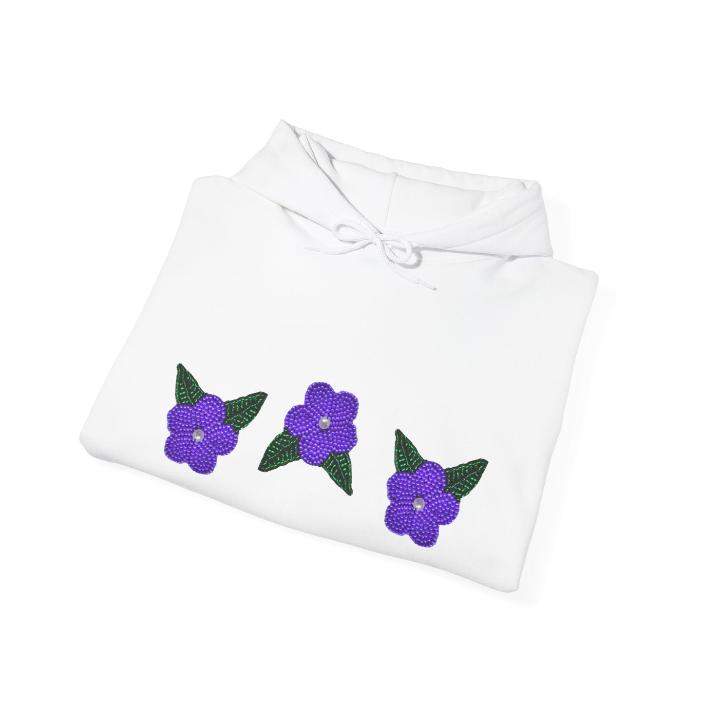 Nt’ąyą (Flower) NPLS Hoodie Purple