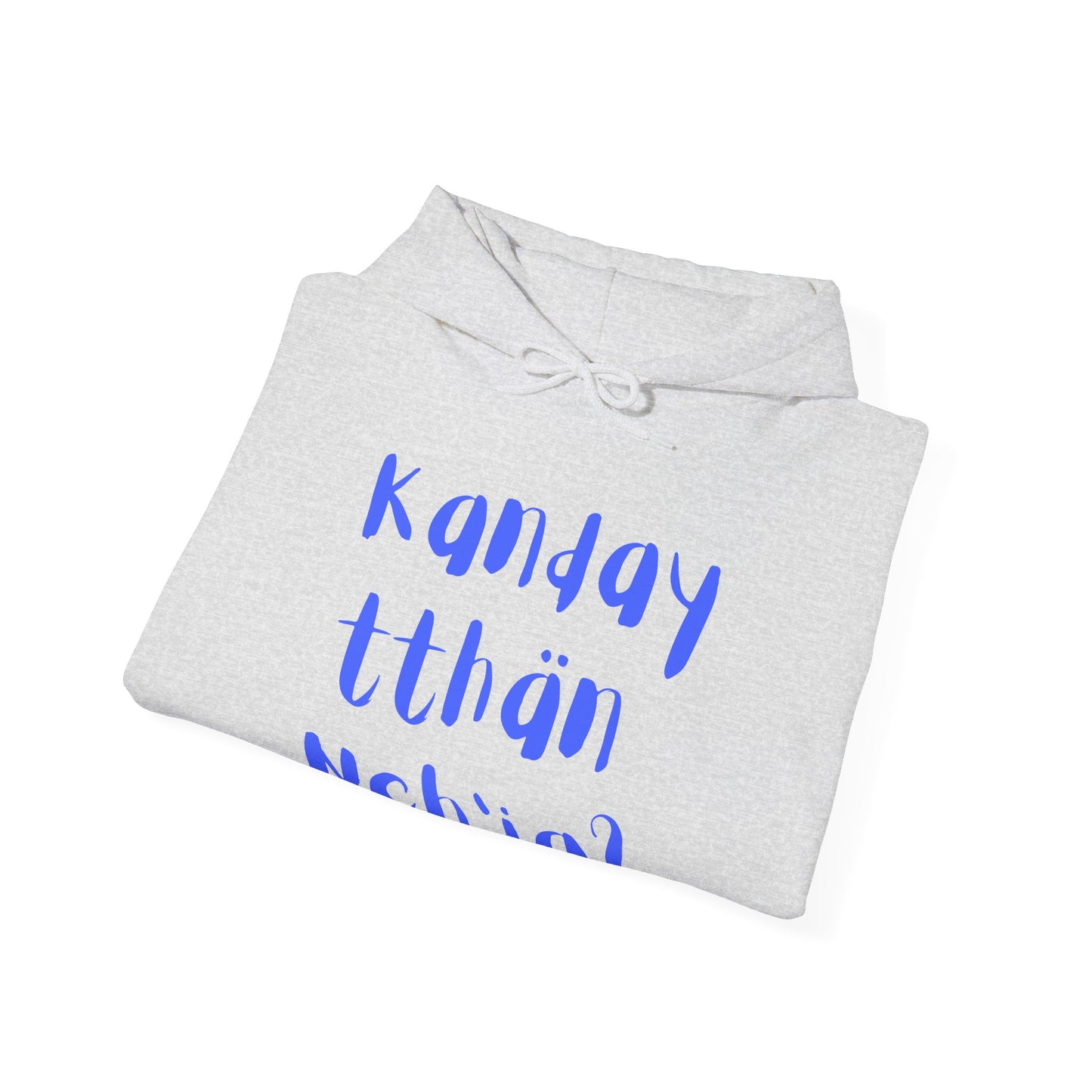 "Got Moose Meat?" Hoodie Blue Font
