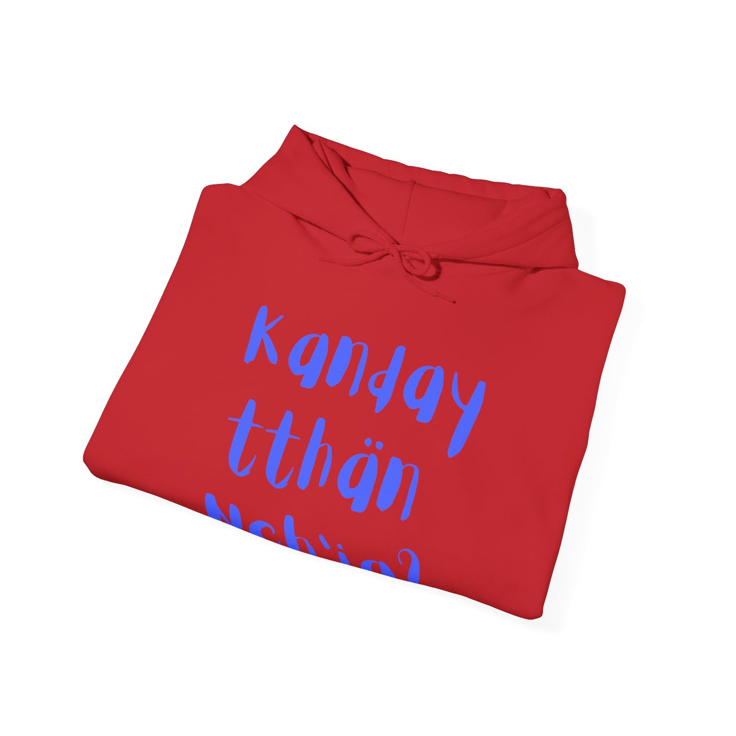 "Got Moose Meat?" Hoodie Blue Font