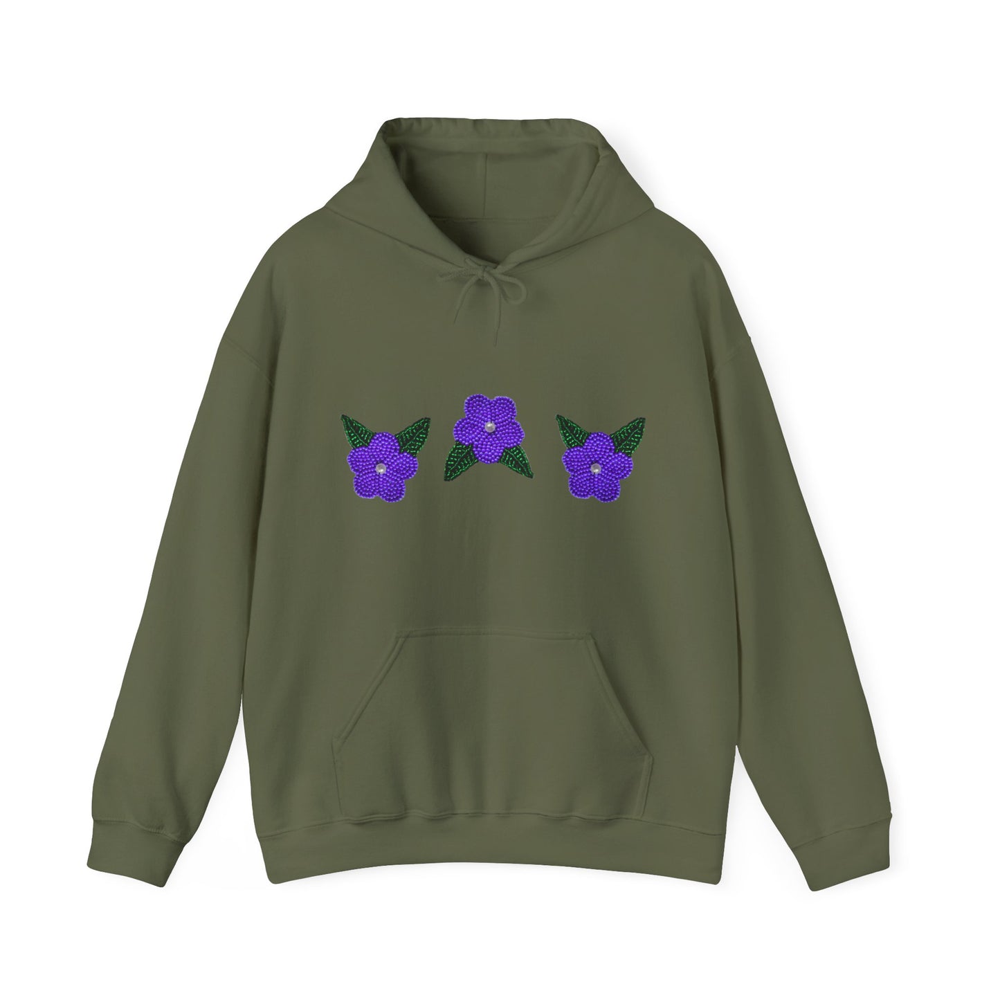 Nt’ąyą (Flower) NPLS Hoodie Purple