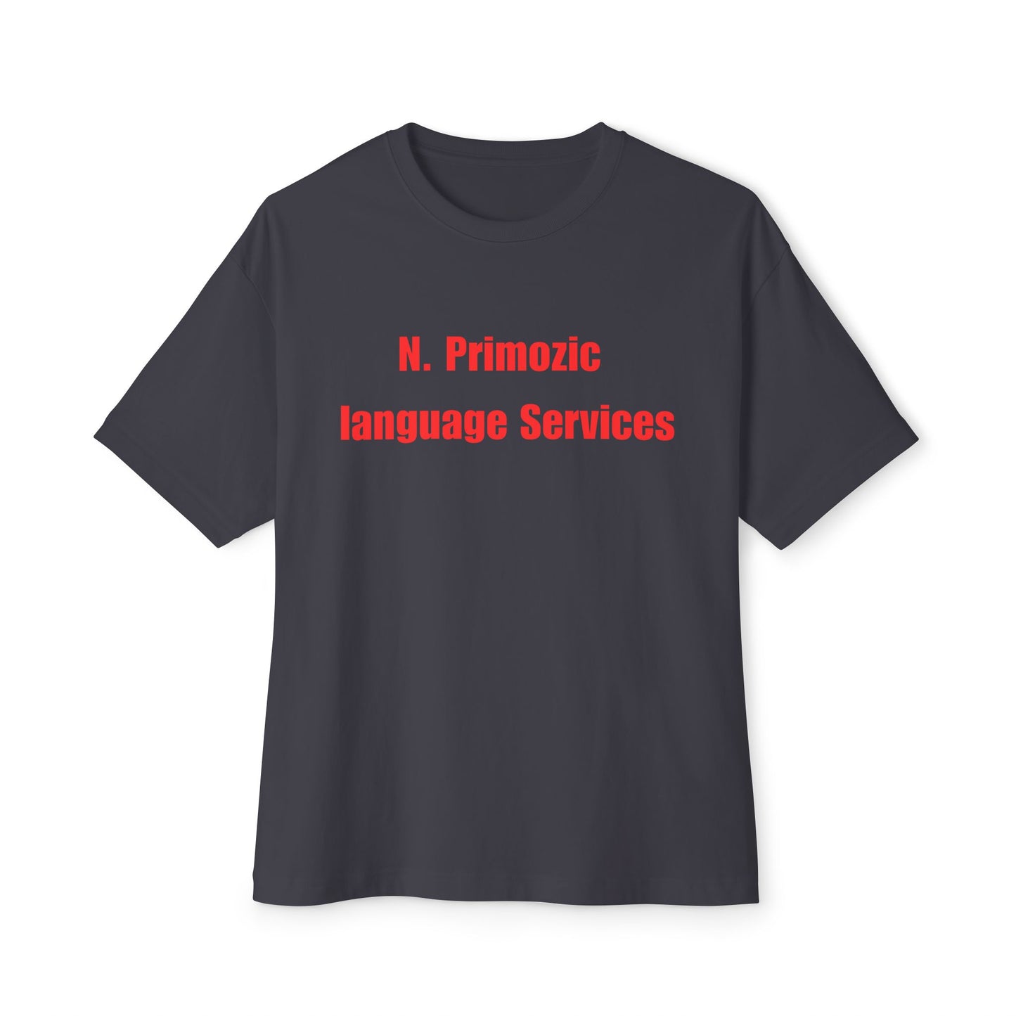 Bold NPLS Tee Red Font