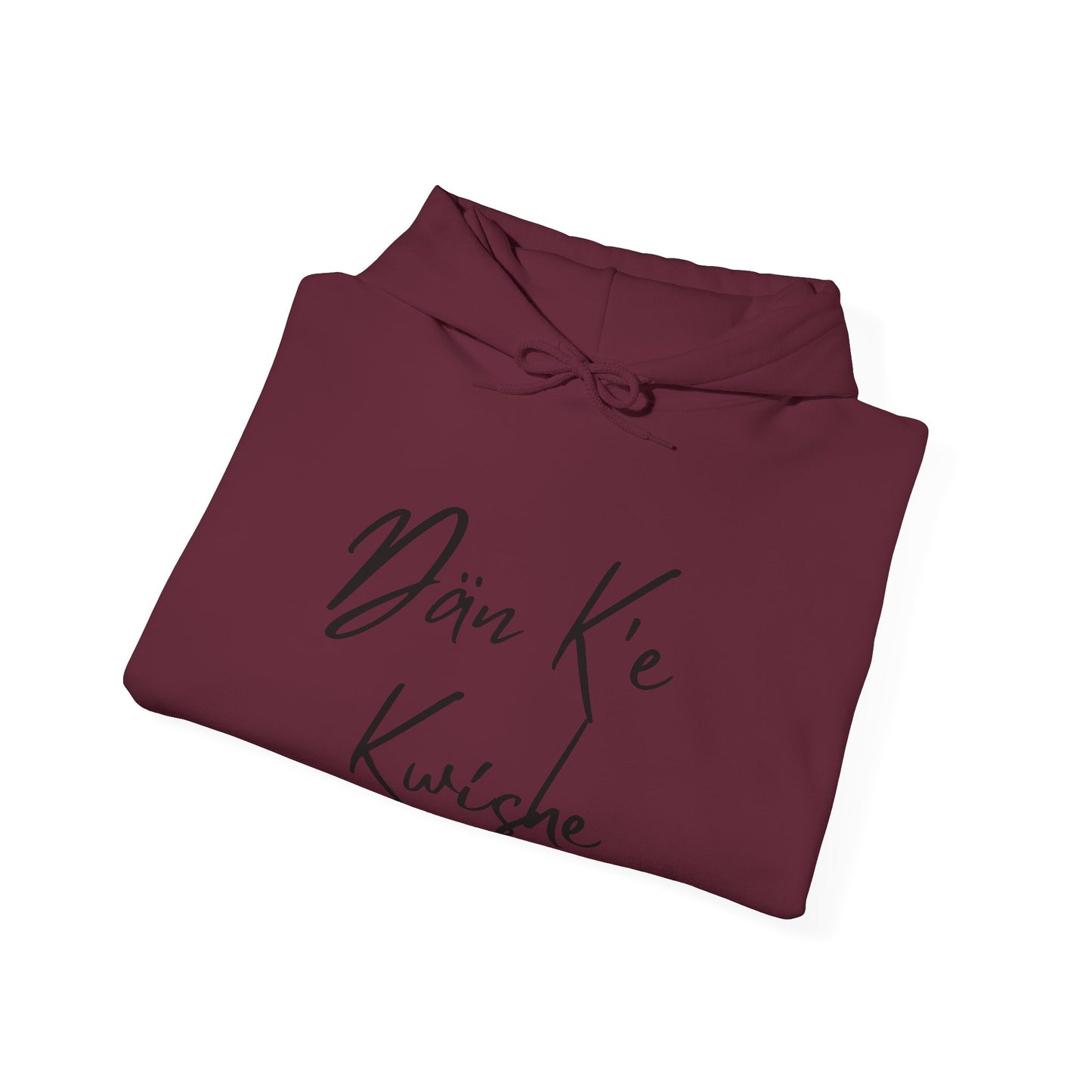 "I Speak Southern Tutchone" Purple Flower Hoodie