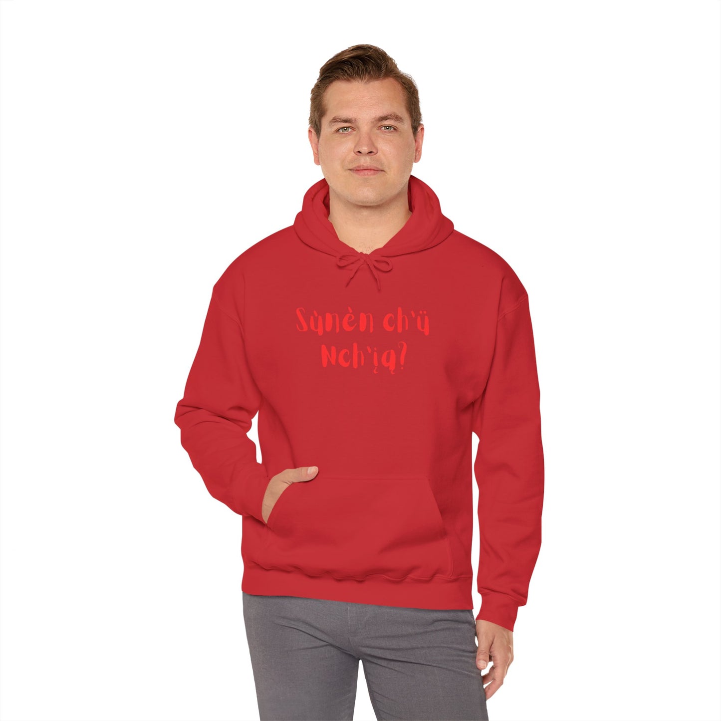 "Got Bannock?" Hoodie Red Font