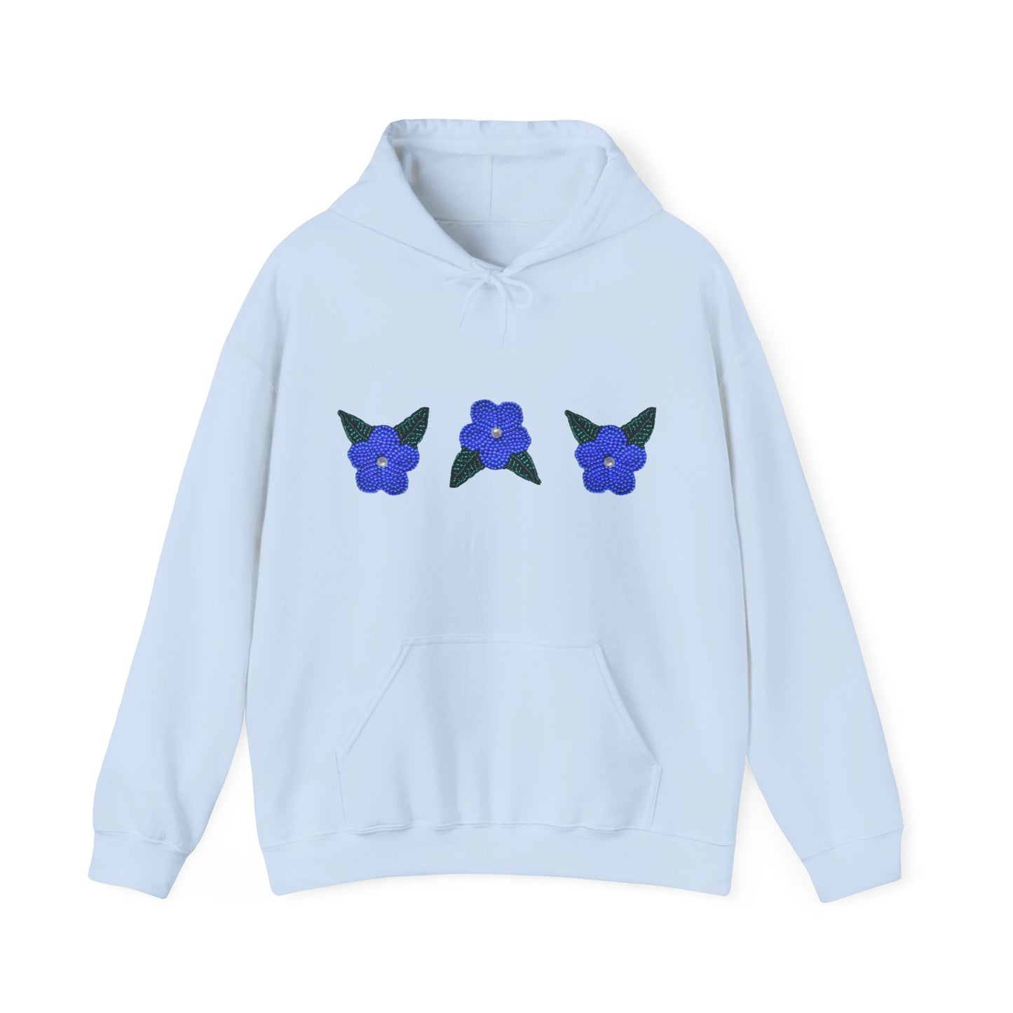 Nt’ąyą (Flower) NPLS Hoodie Blue