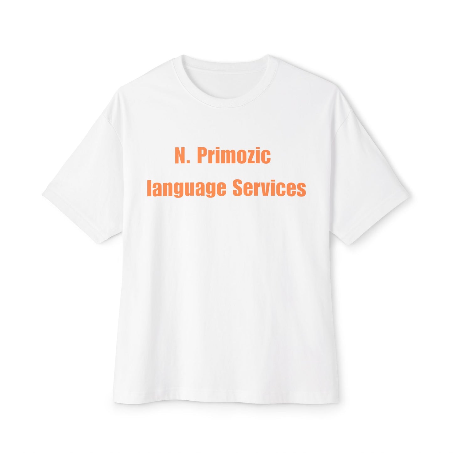 Bold NPLS Tee Orange Font