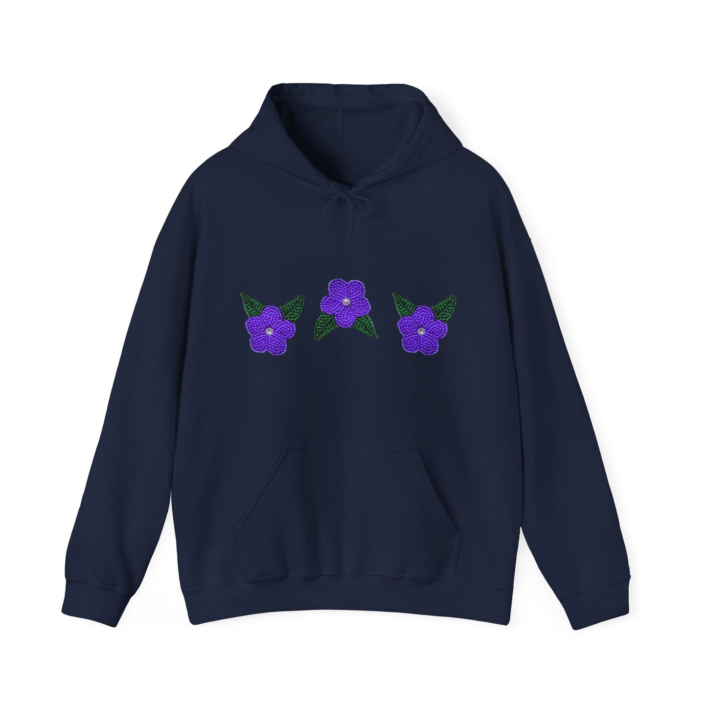 Nt’ąyą (Flower) NPLS Hoodie Purple