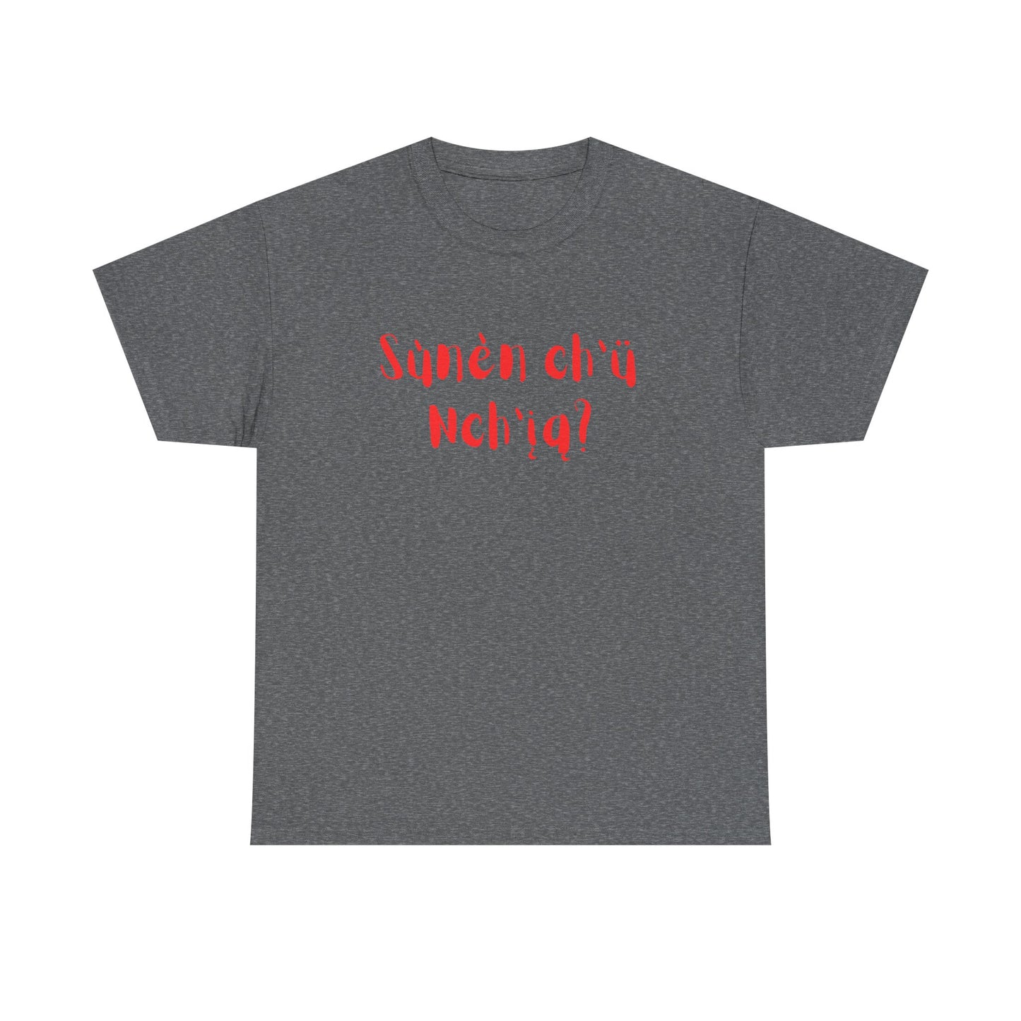 "Got Bannock?" Tee Red Font