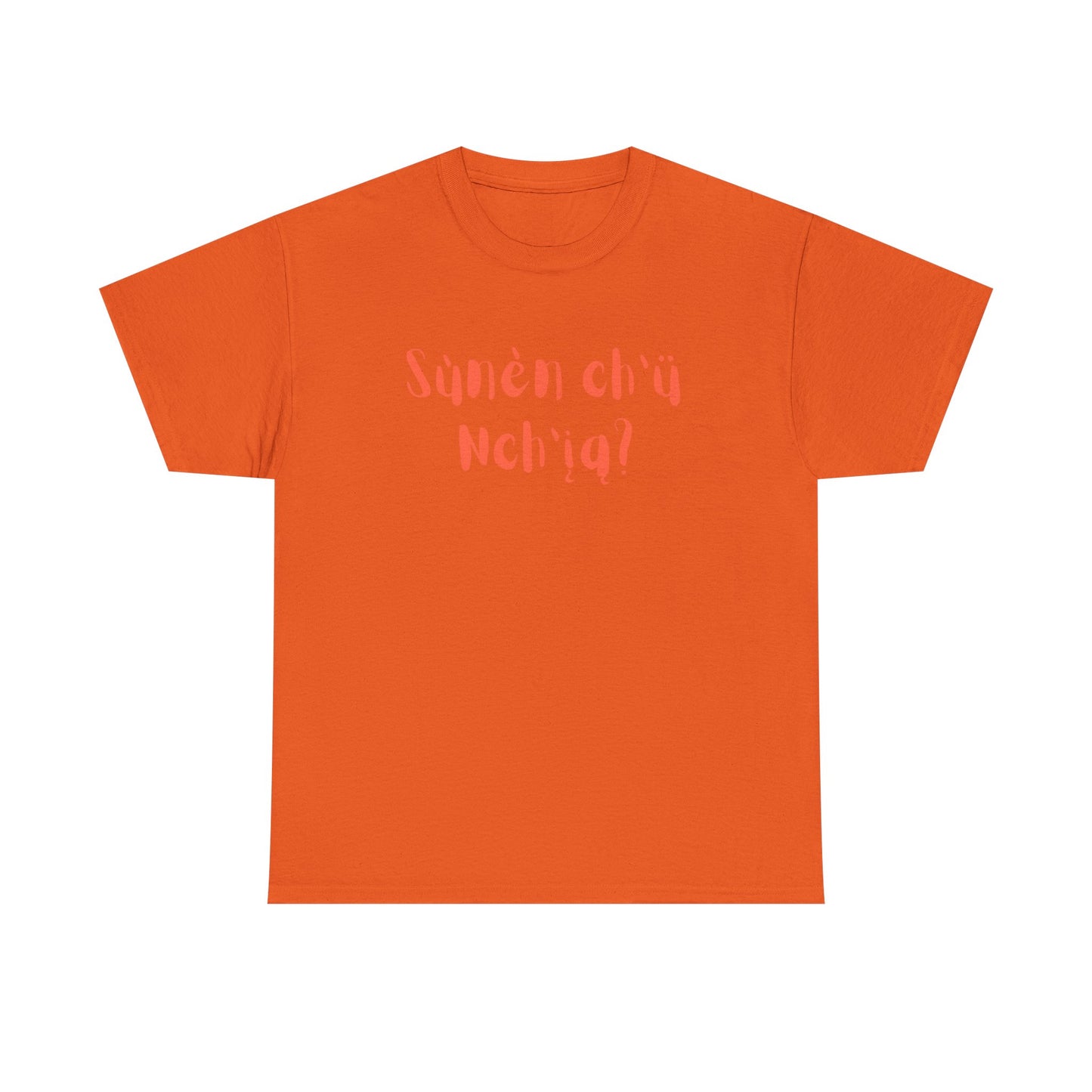 "Got Bannock?" Tee Orange Font