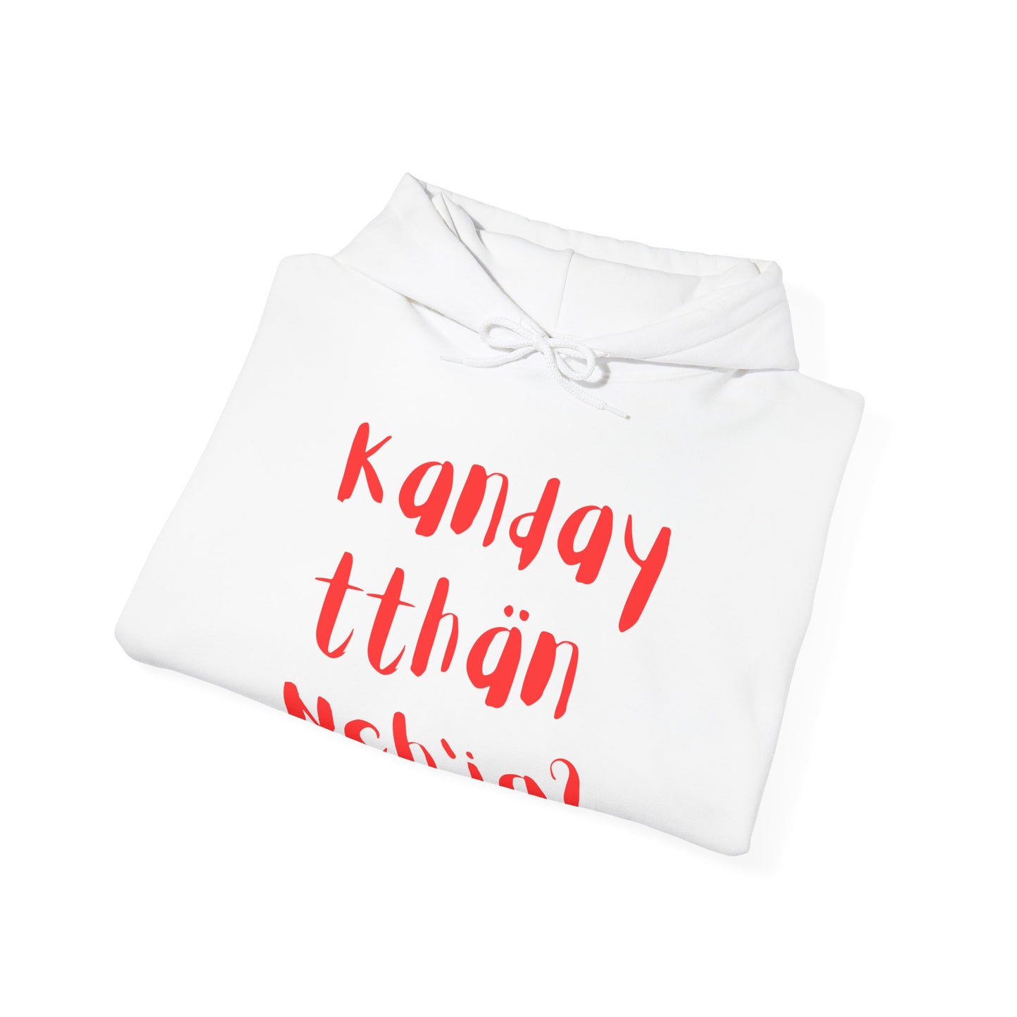 "Got Moose Meat?" Hoodie Red Font